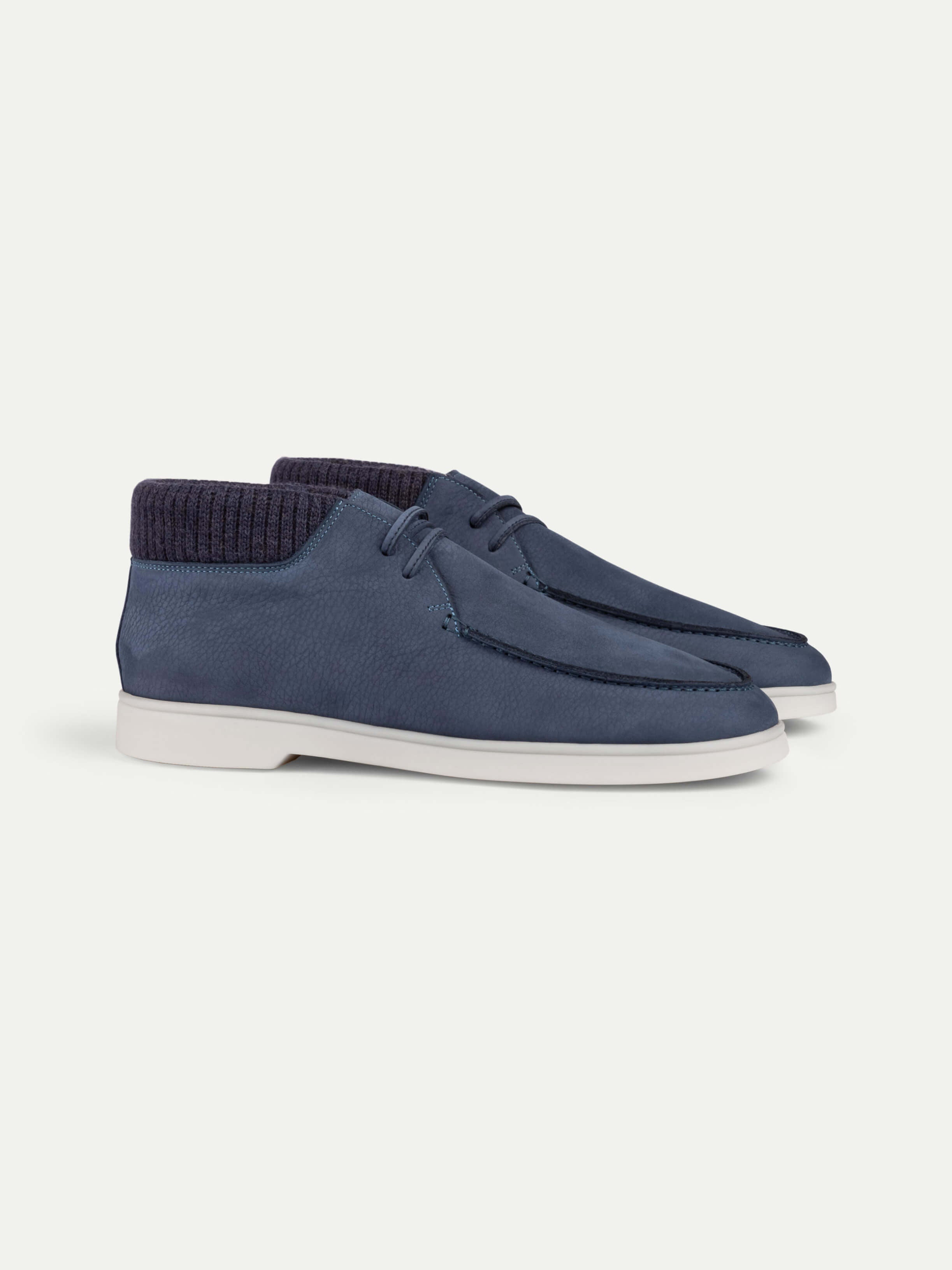 Steel Blue Nubuck Desert Boot