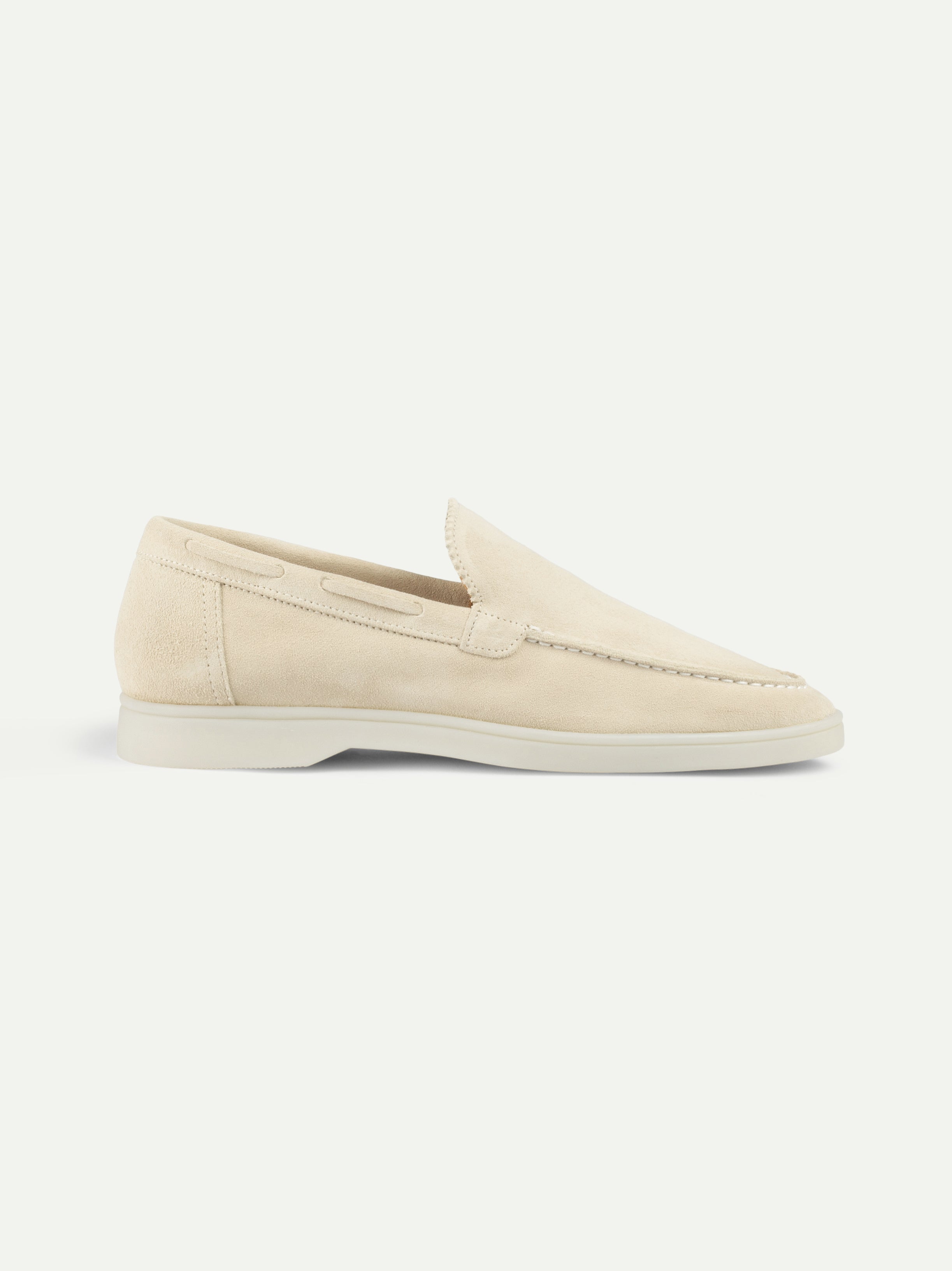 Lady Ecru Yacht Loafers