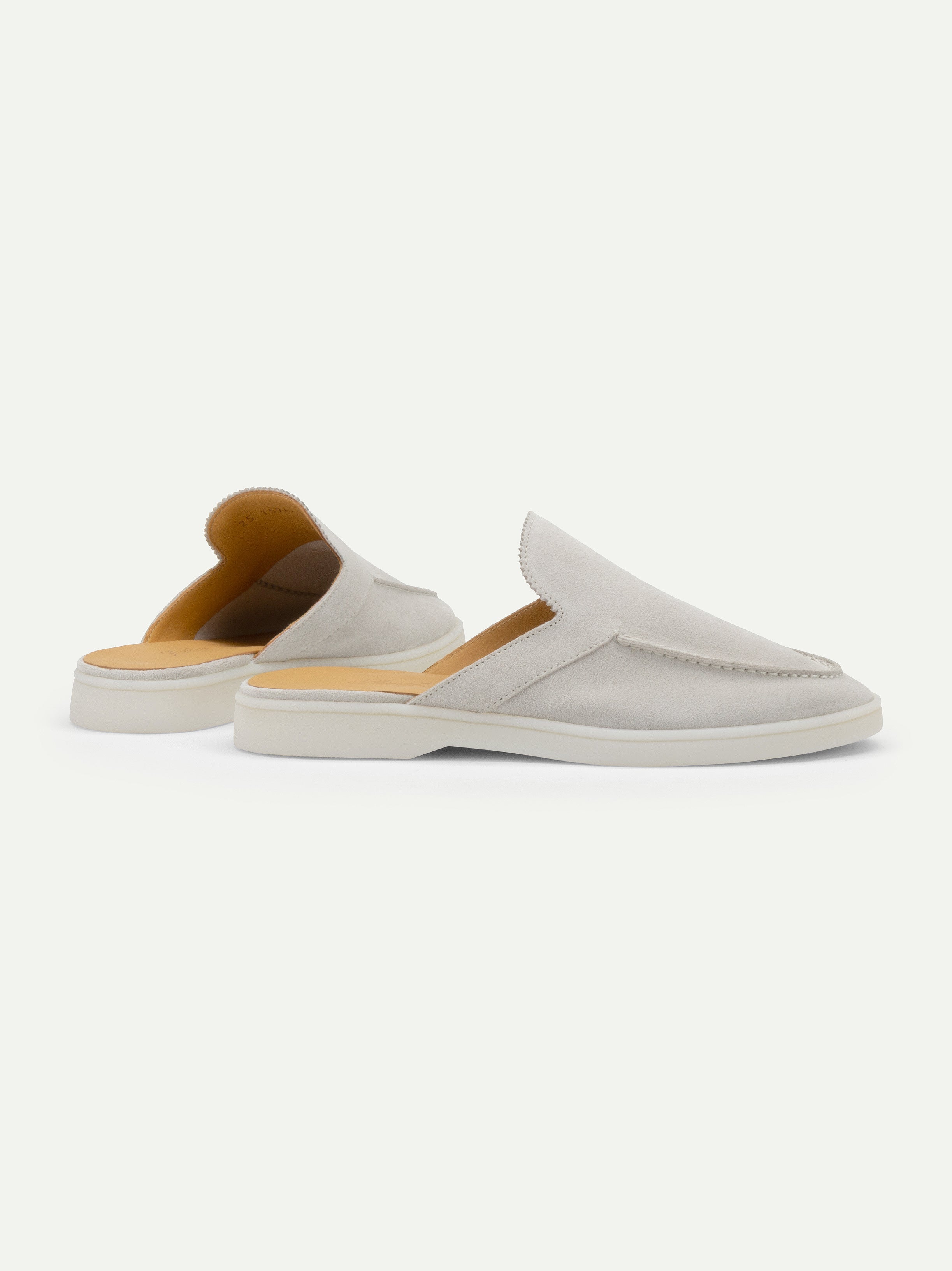 Lady Classic Grey Yacht Slipper