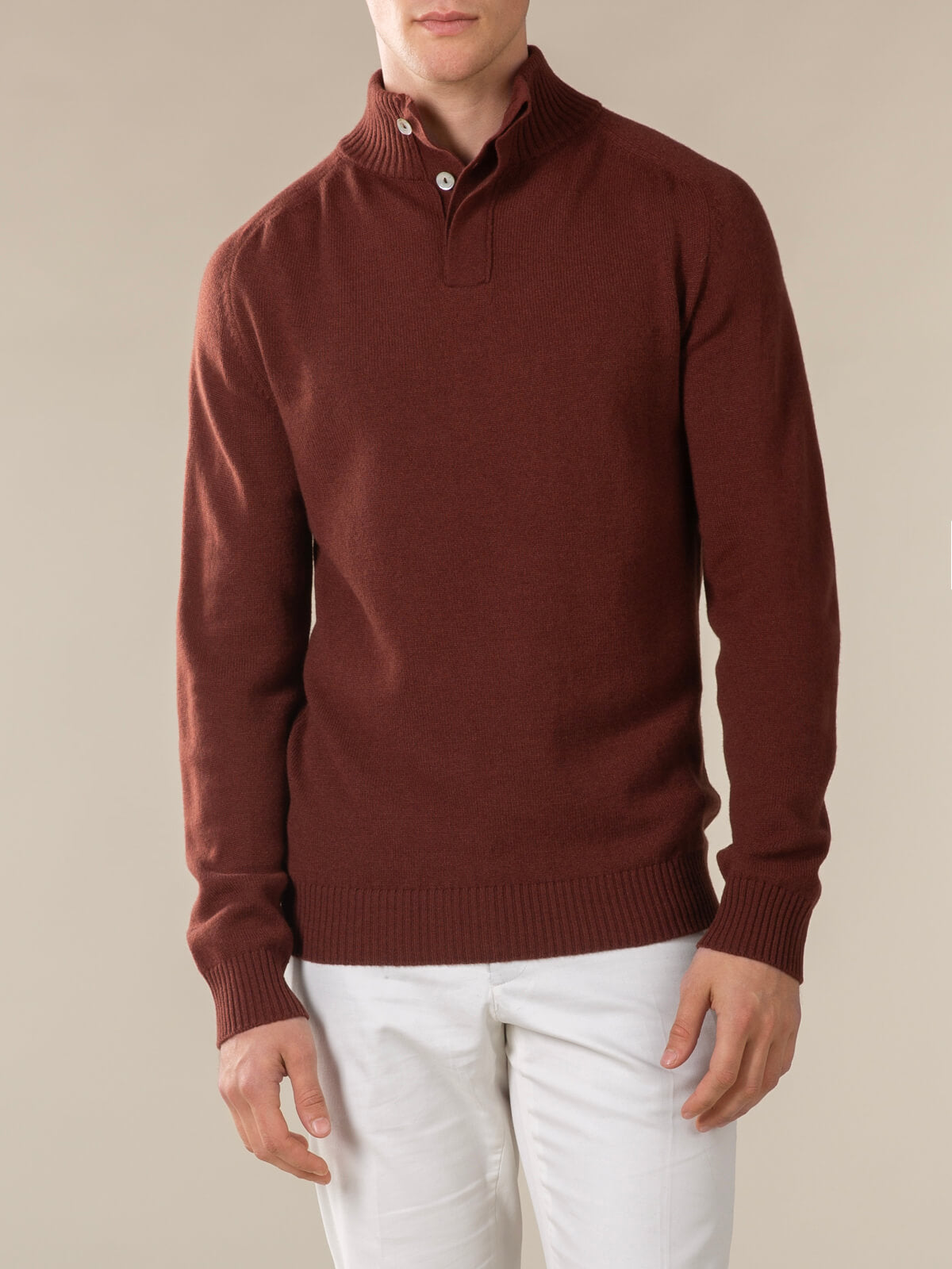 Plum City Button Sweater