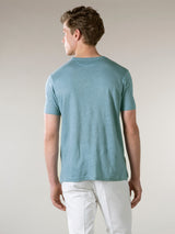 Petrol Linen T-shirt