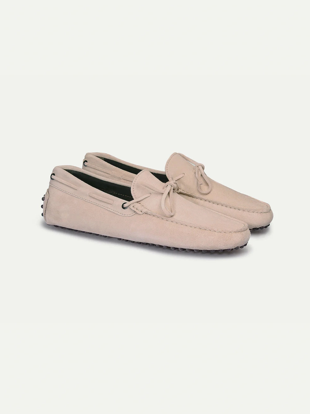 Light Beige Driving Shoes