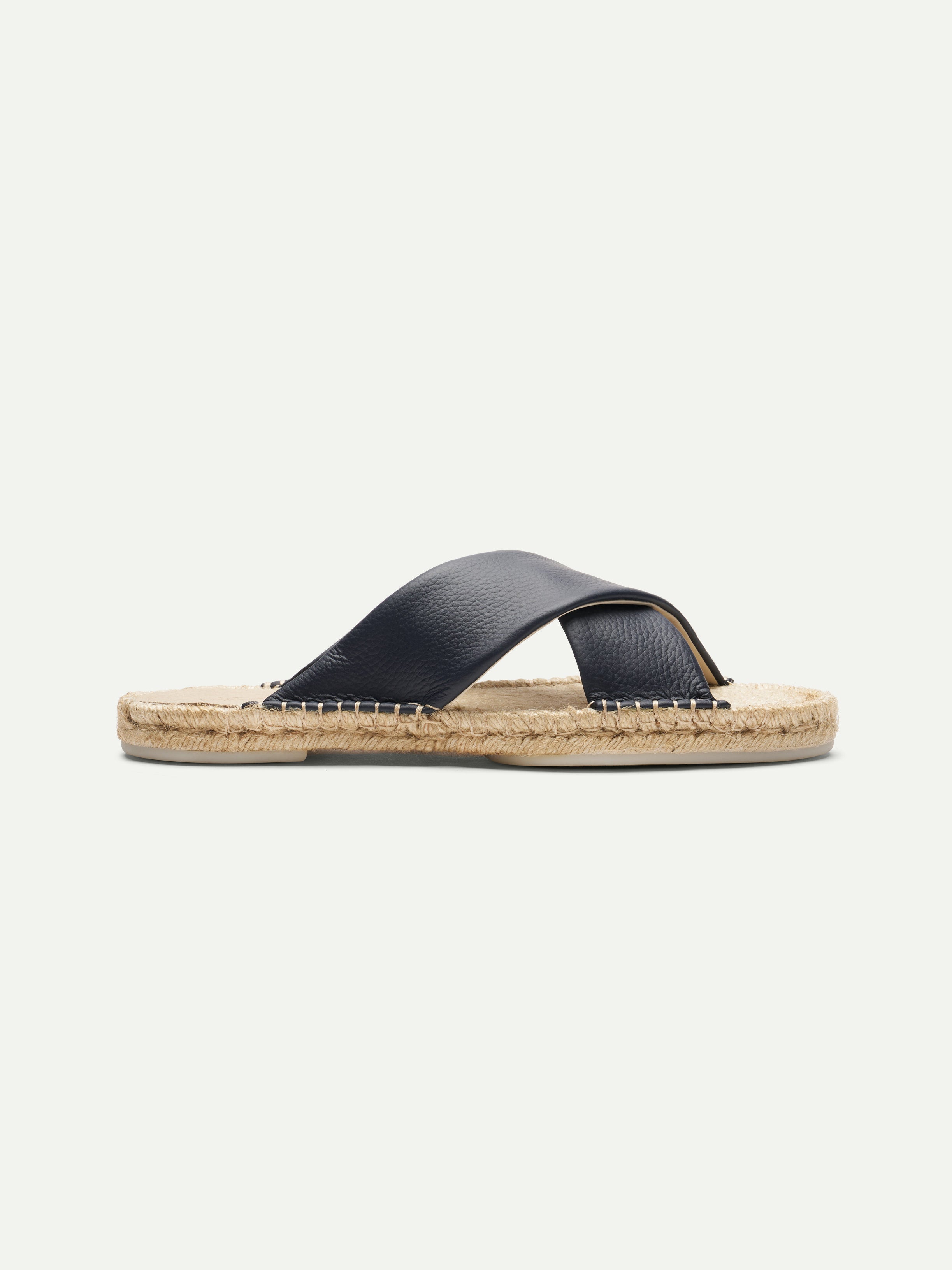 Navy Beachside Sandal
