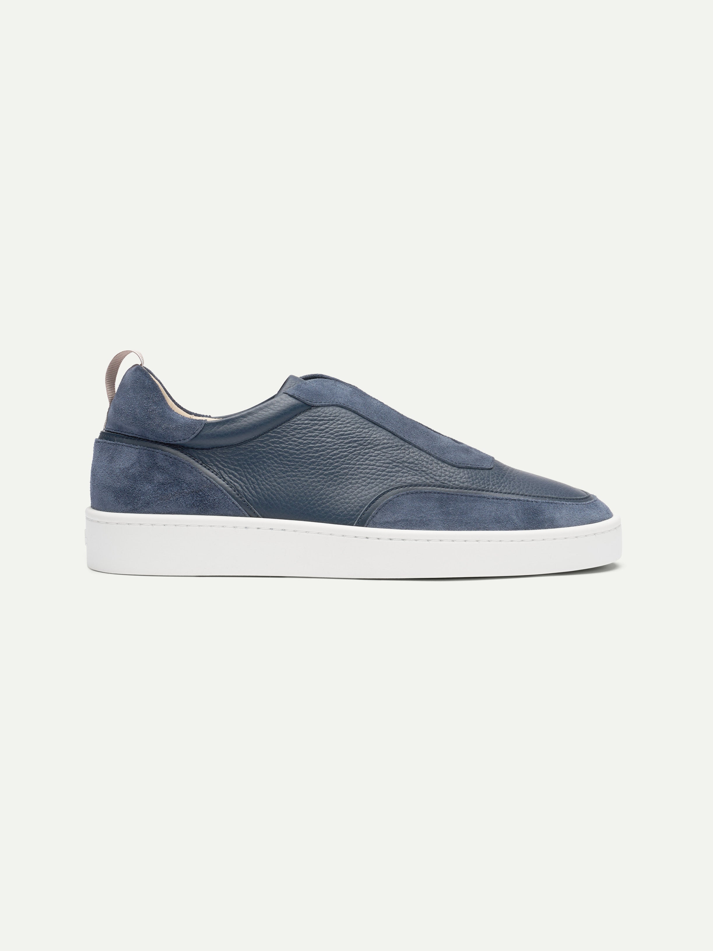 Steel Blue Grain Leisure Sneaker