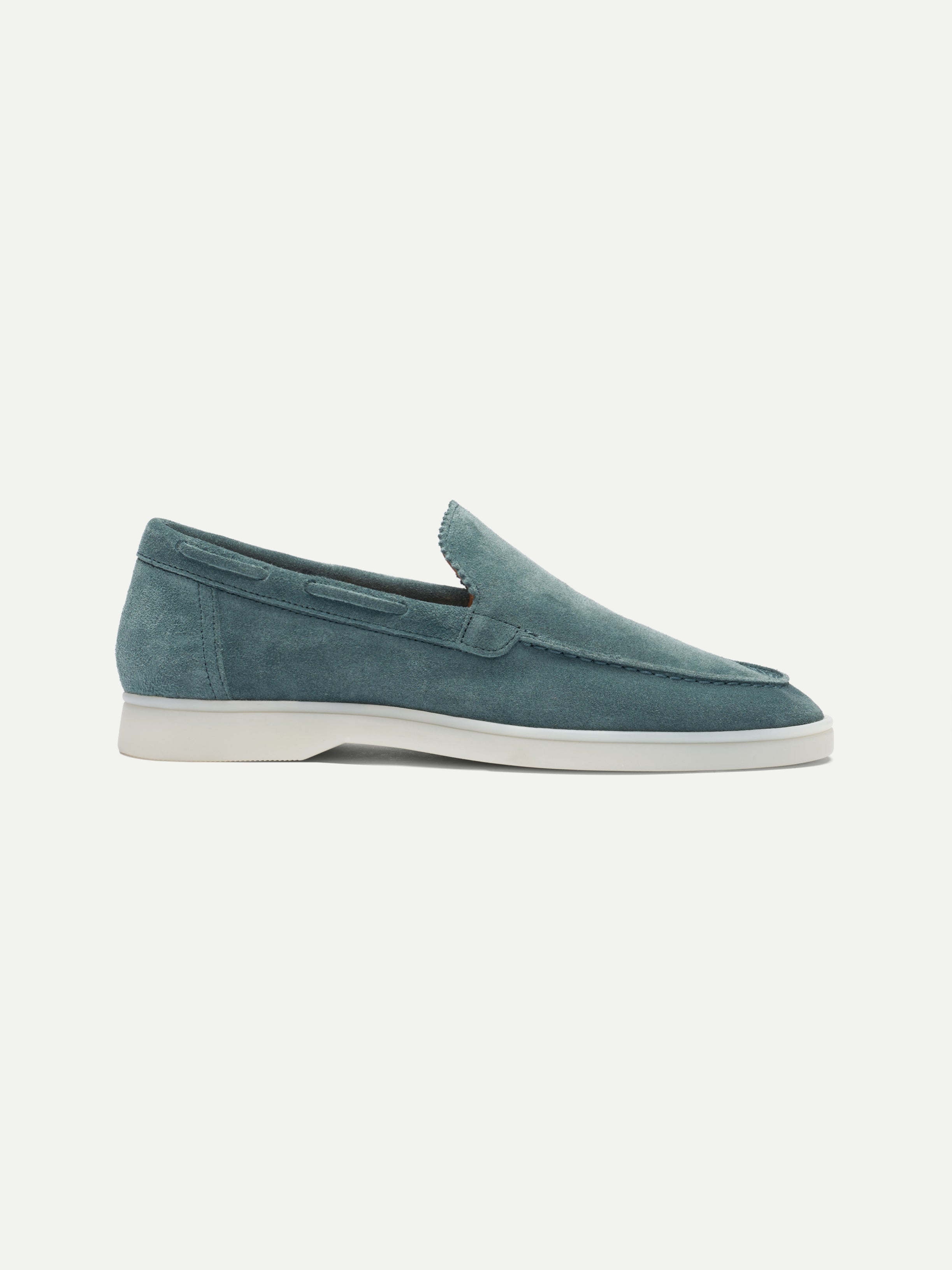 Lady Sea Green Yacht Loafers