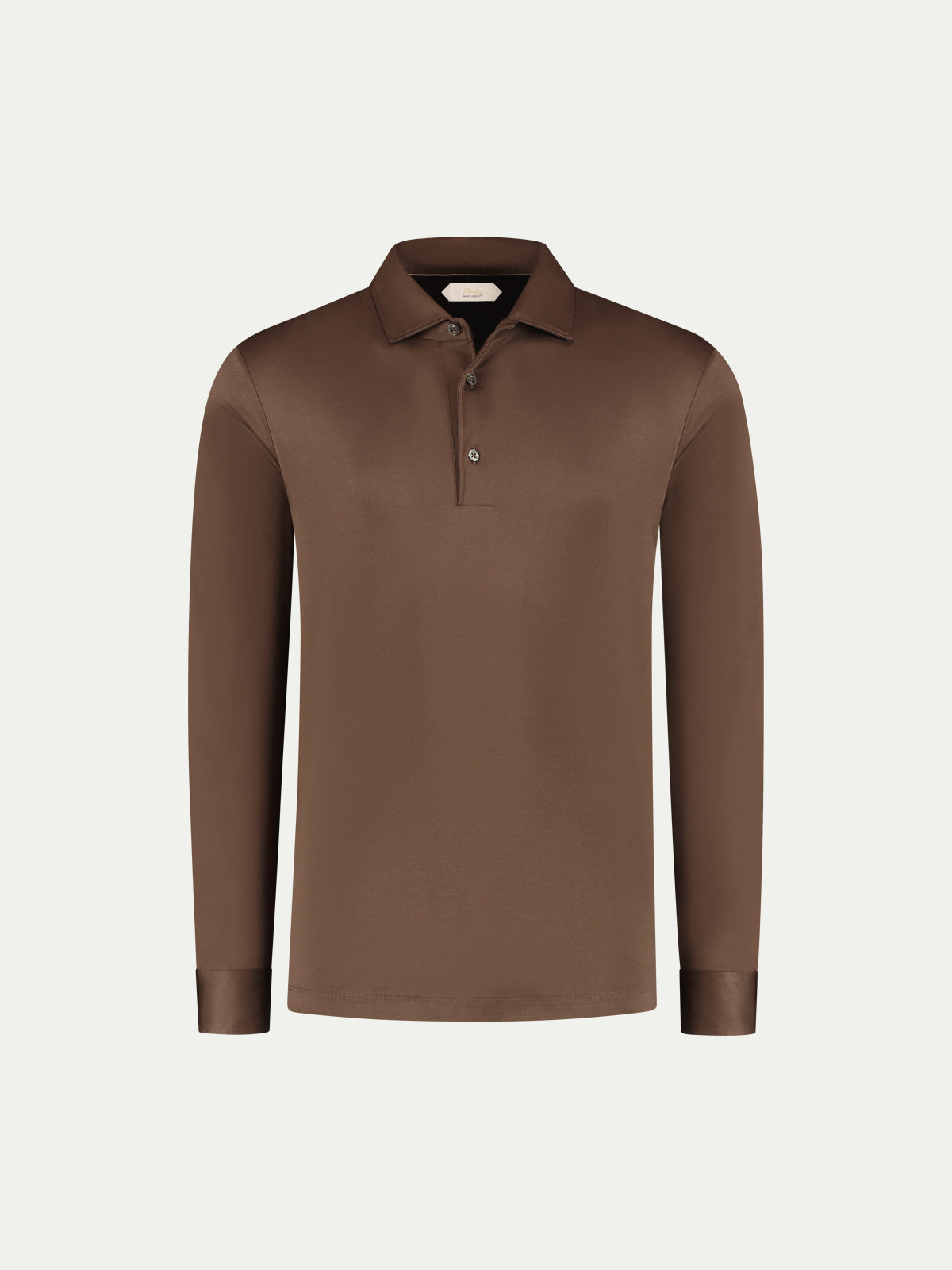 AUR1 Longsleeve Polo Chocolate