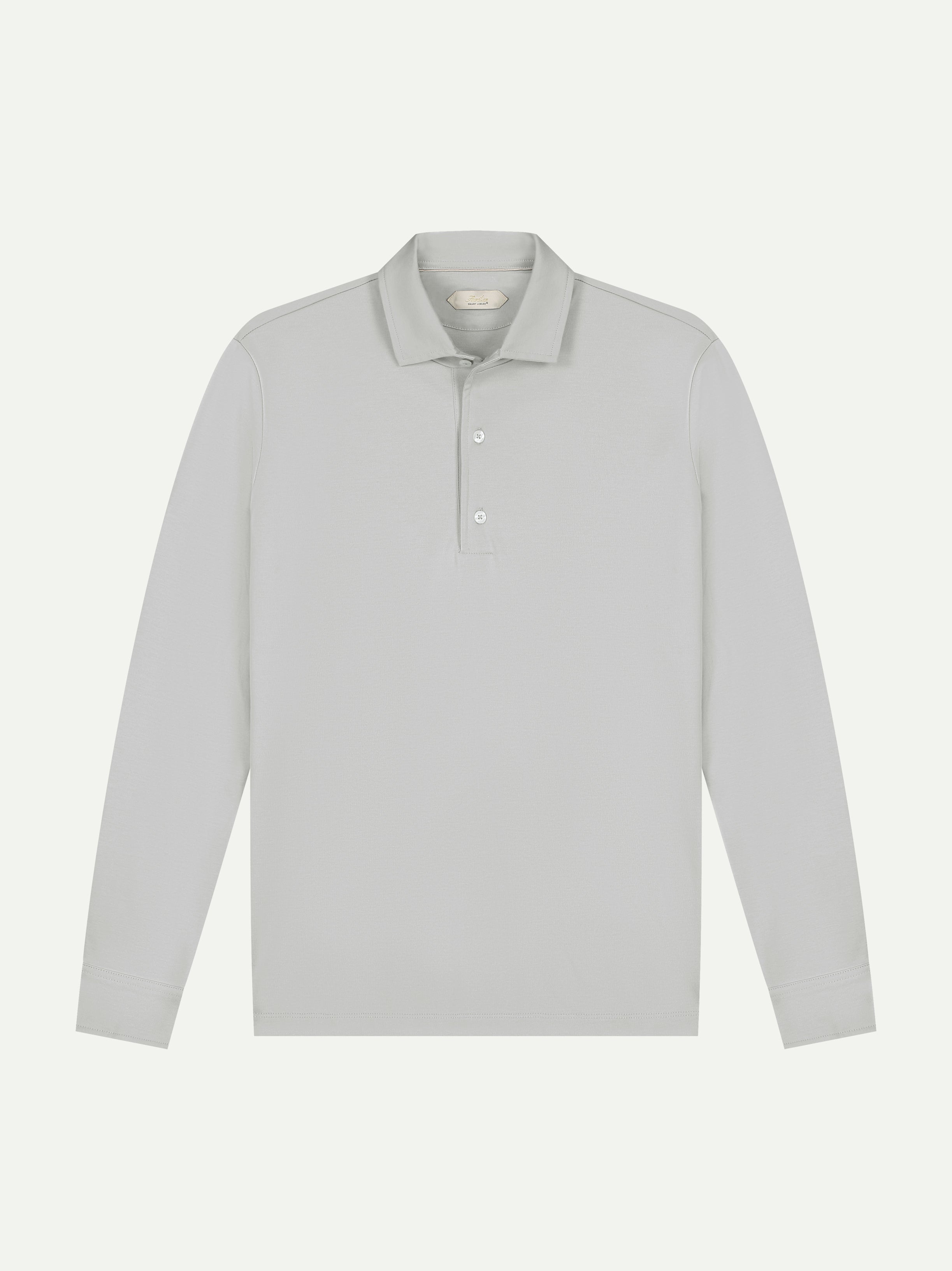 AUR1 Longsleeve Polo Classic Grey