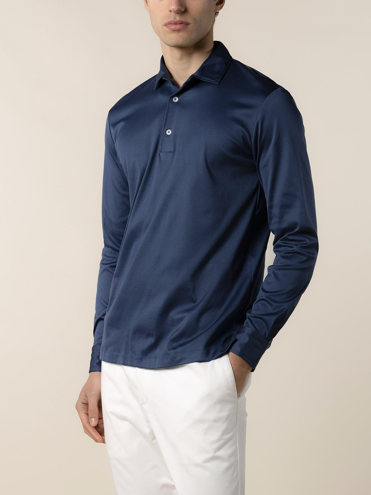 AUR1 Longsleeve Polo Racing Blue