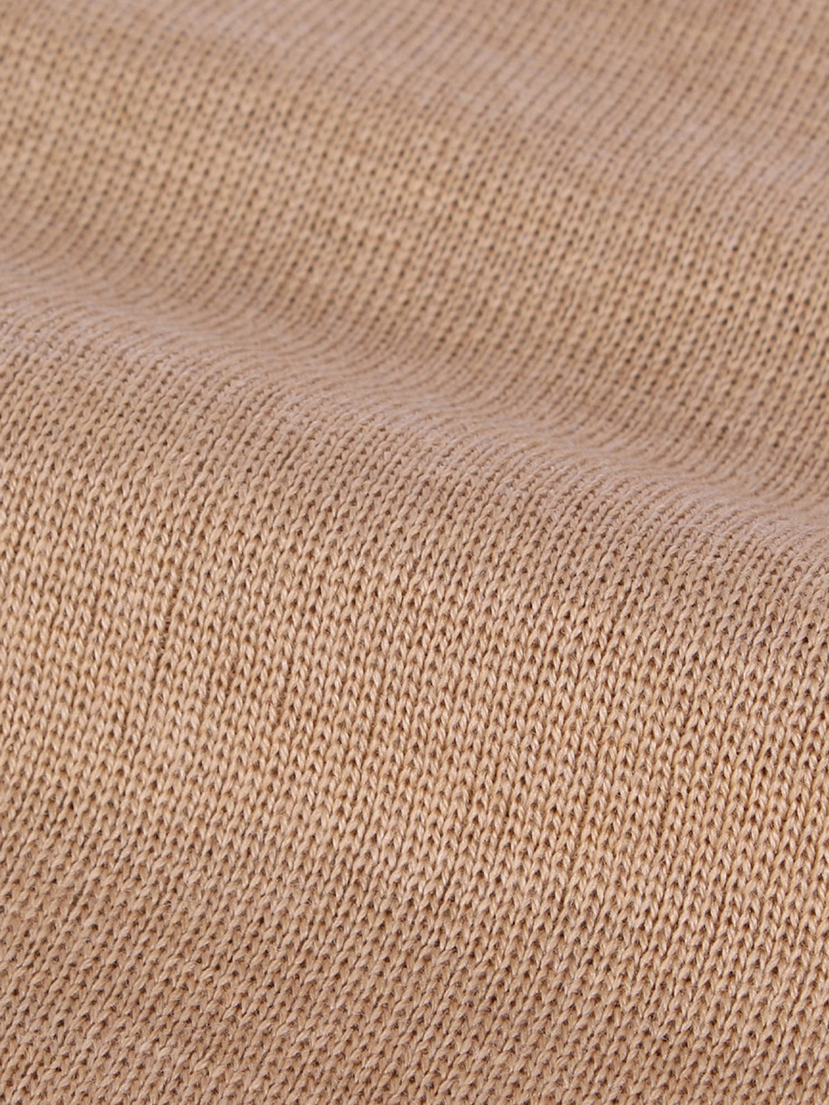 Extrafine Merino Knitted Shirt Beige Aurelien