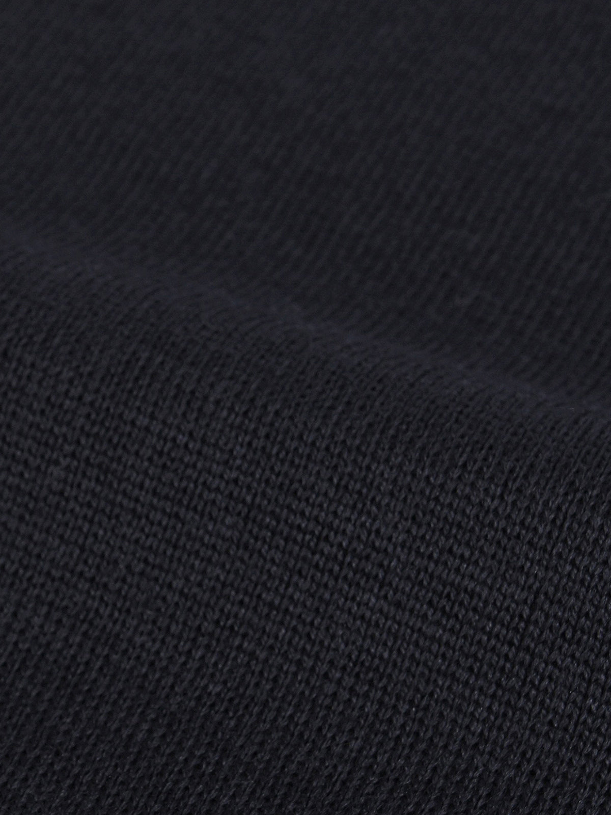Extrafine Merino Knitted Shirt Navy Aurelien