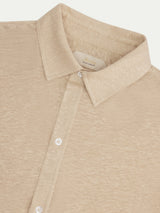 Beige Linen Bayside Shirt