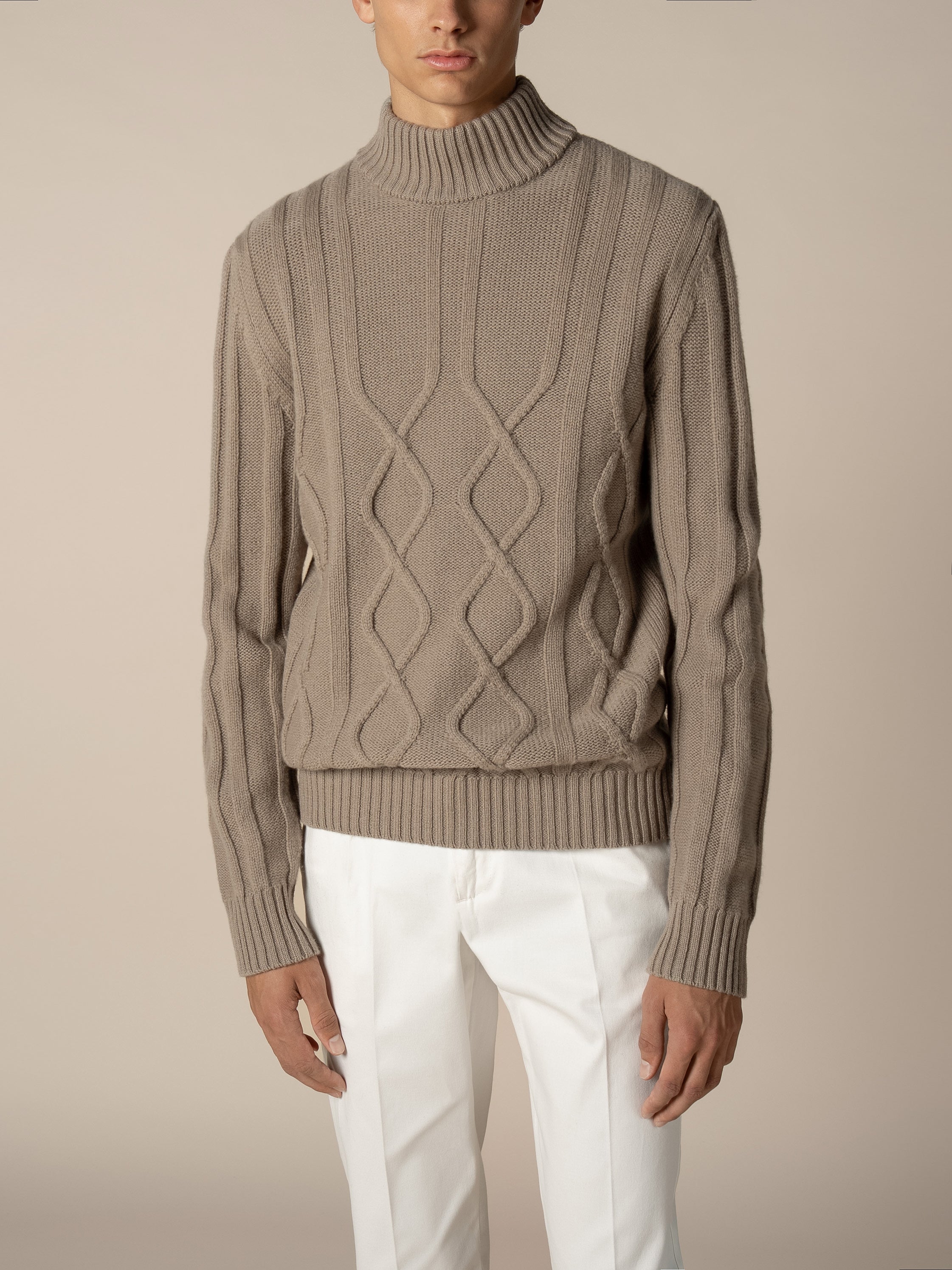 Mockneck Taupe