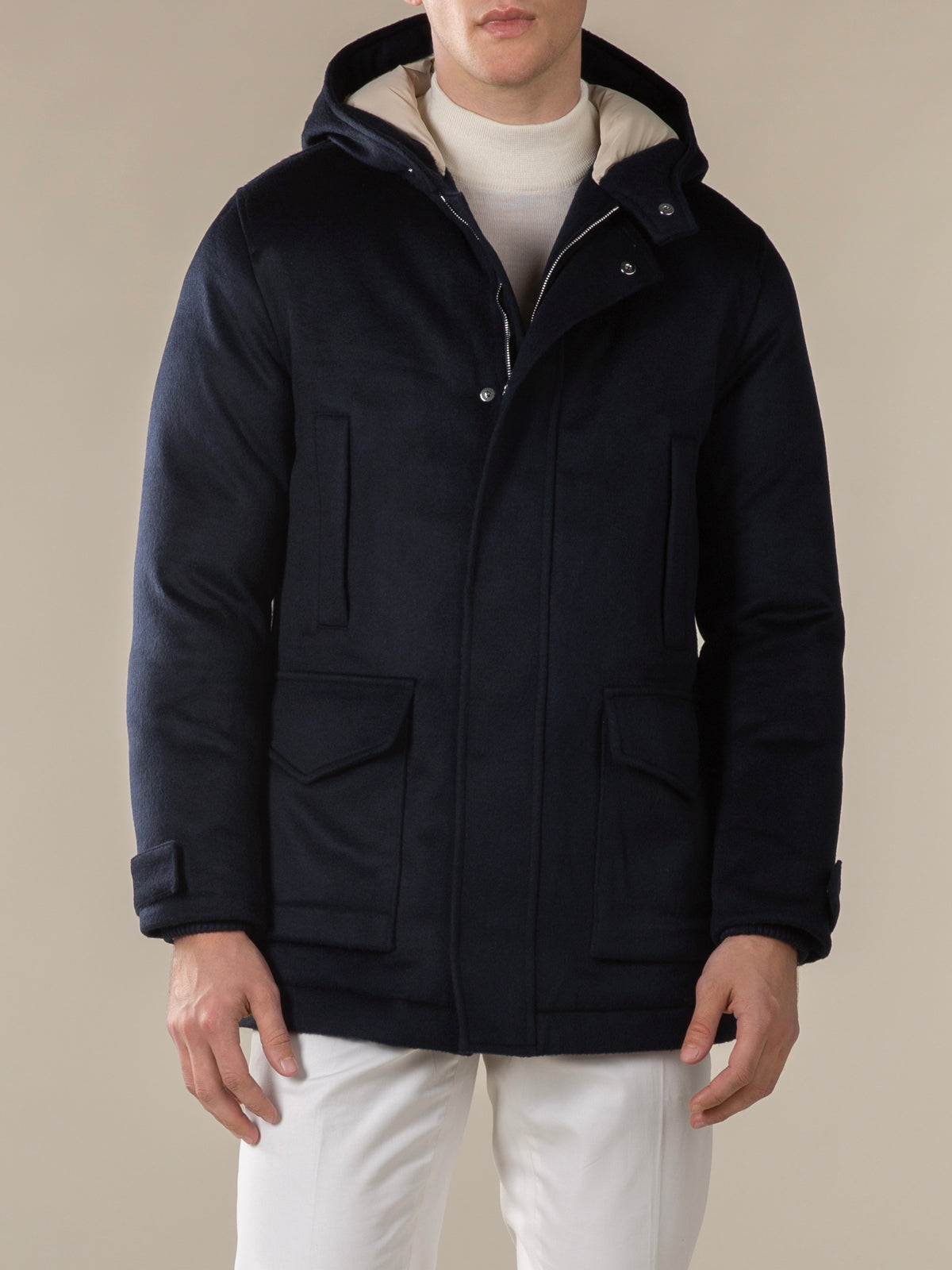 Navy Wintertime Parka