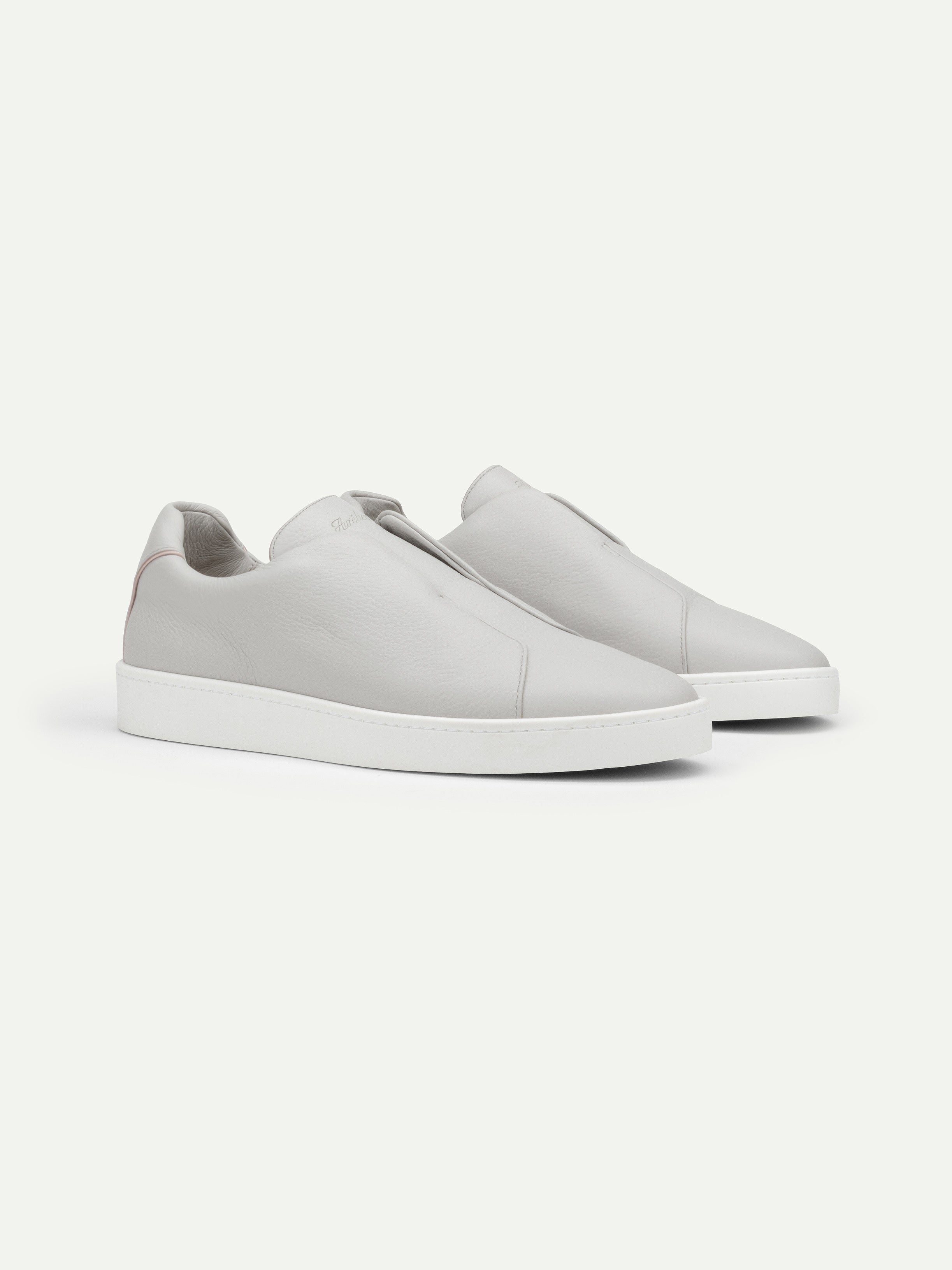 Classic Grey Grain AUR3 Sneaker