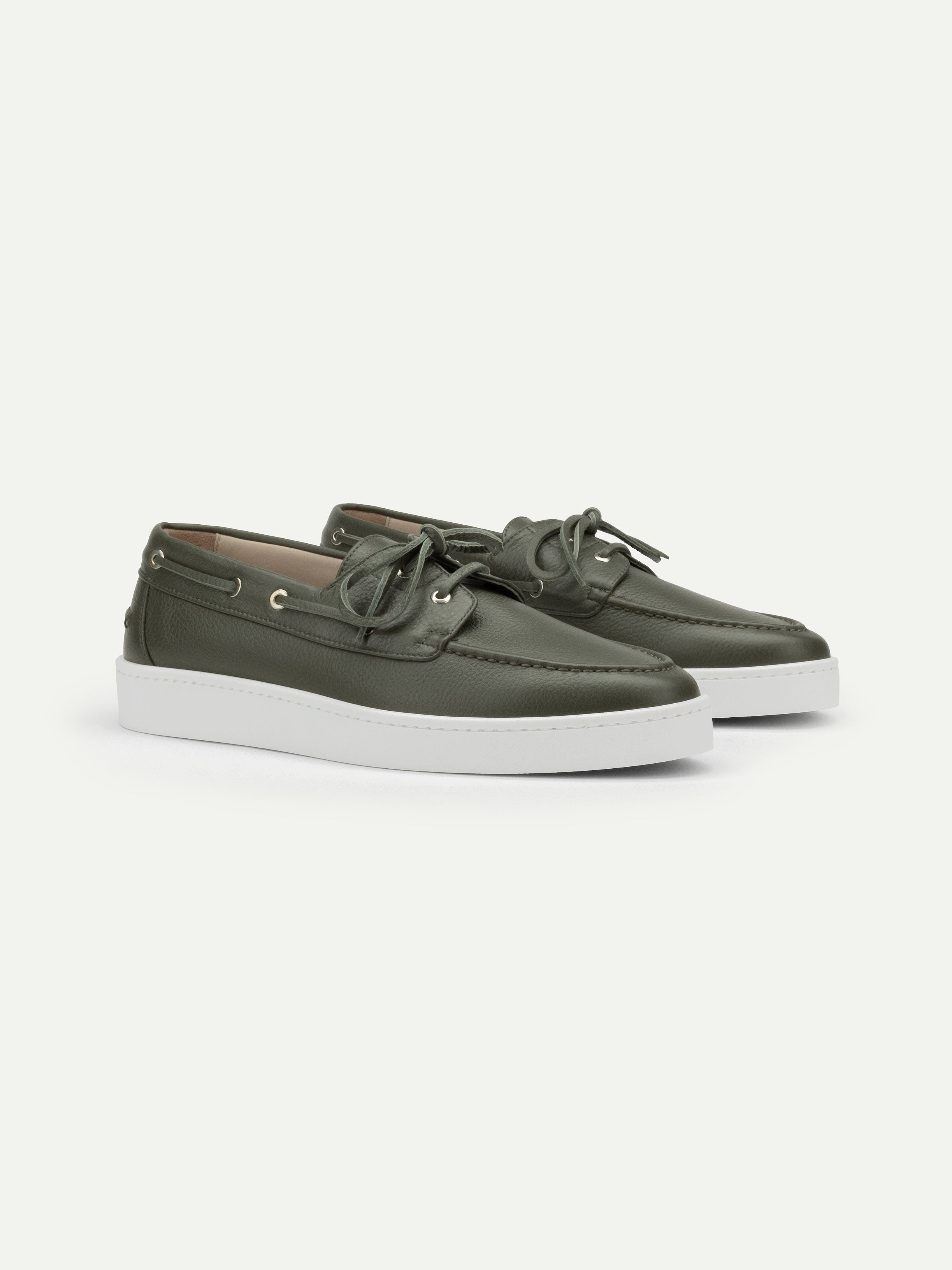 Classic Green Boat Sneaker