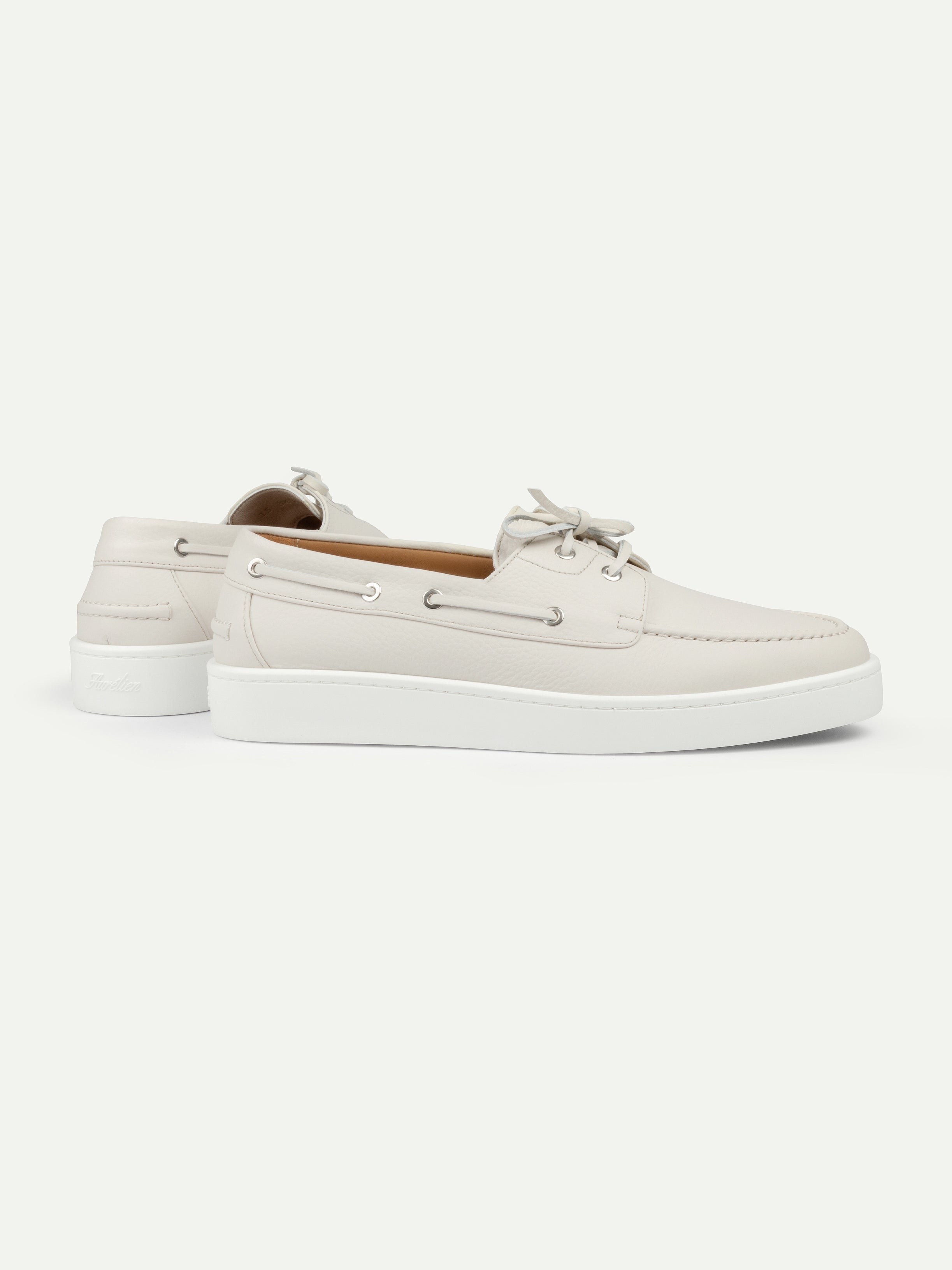 Ivory Boat Sneaker