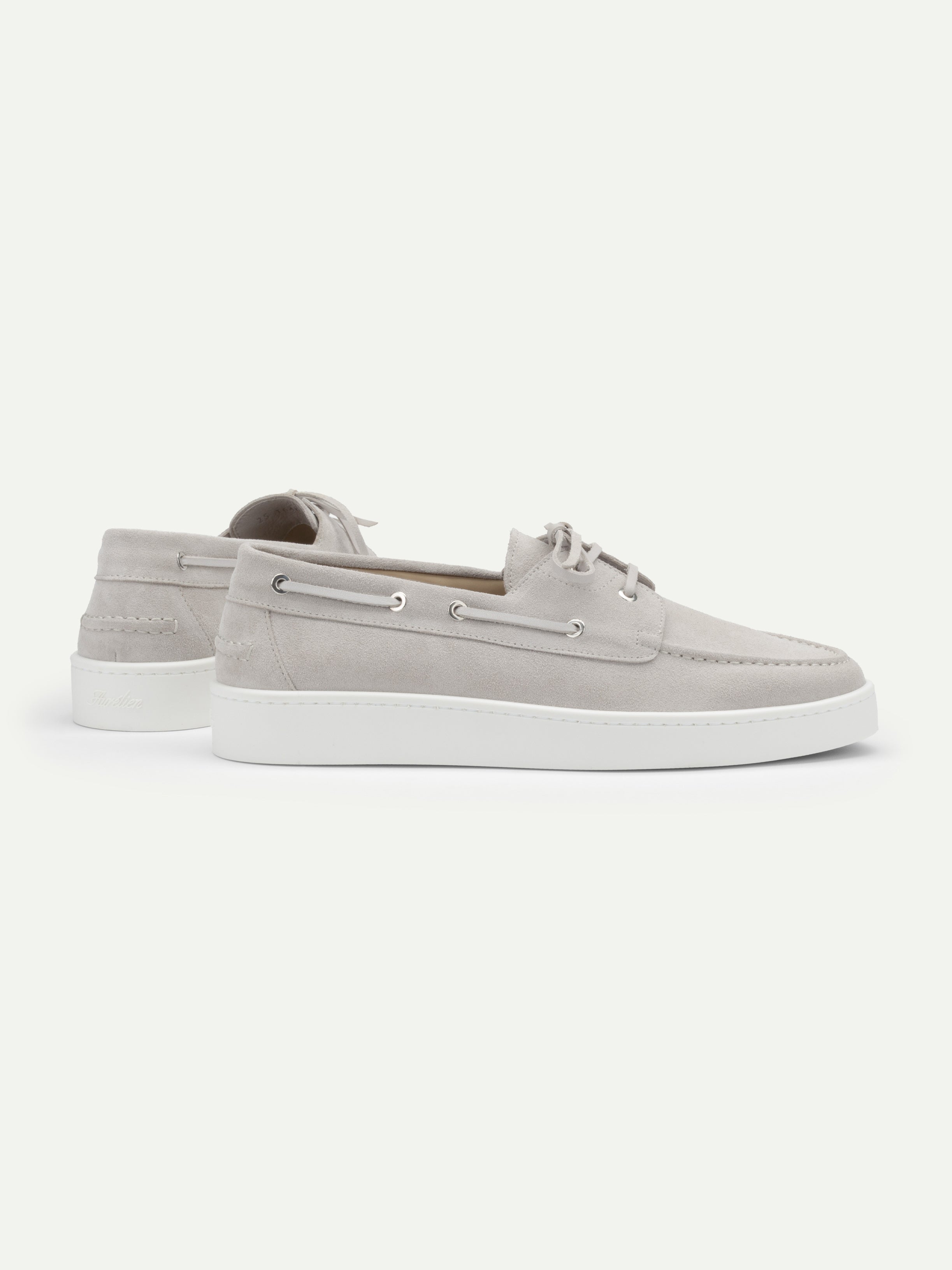 Classic Grey Boat Sneaker