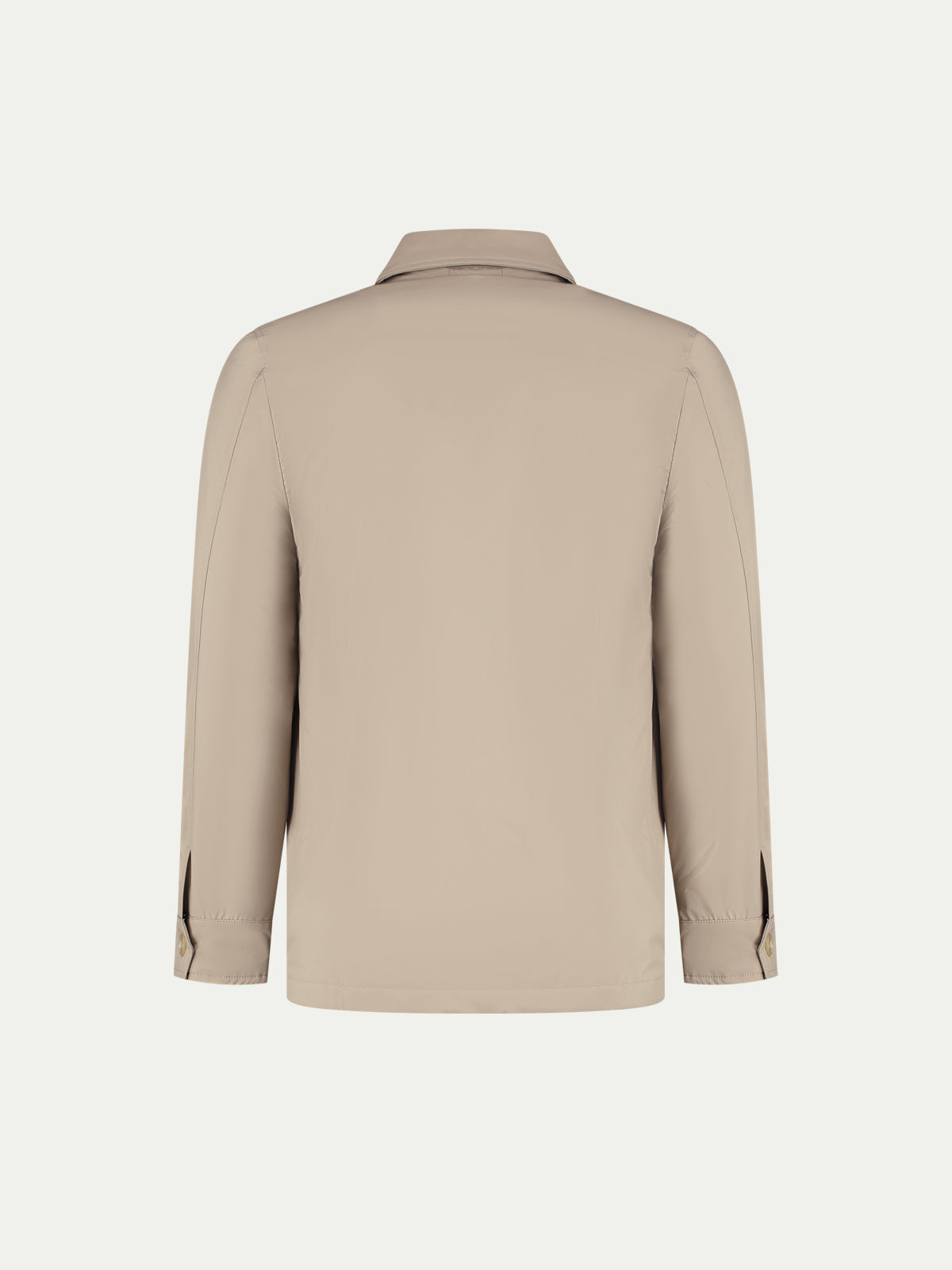 Beige City Button Jacket