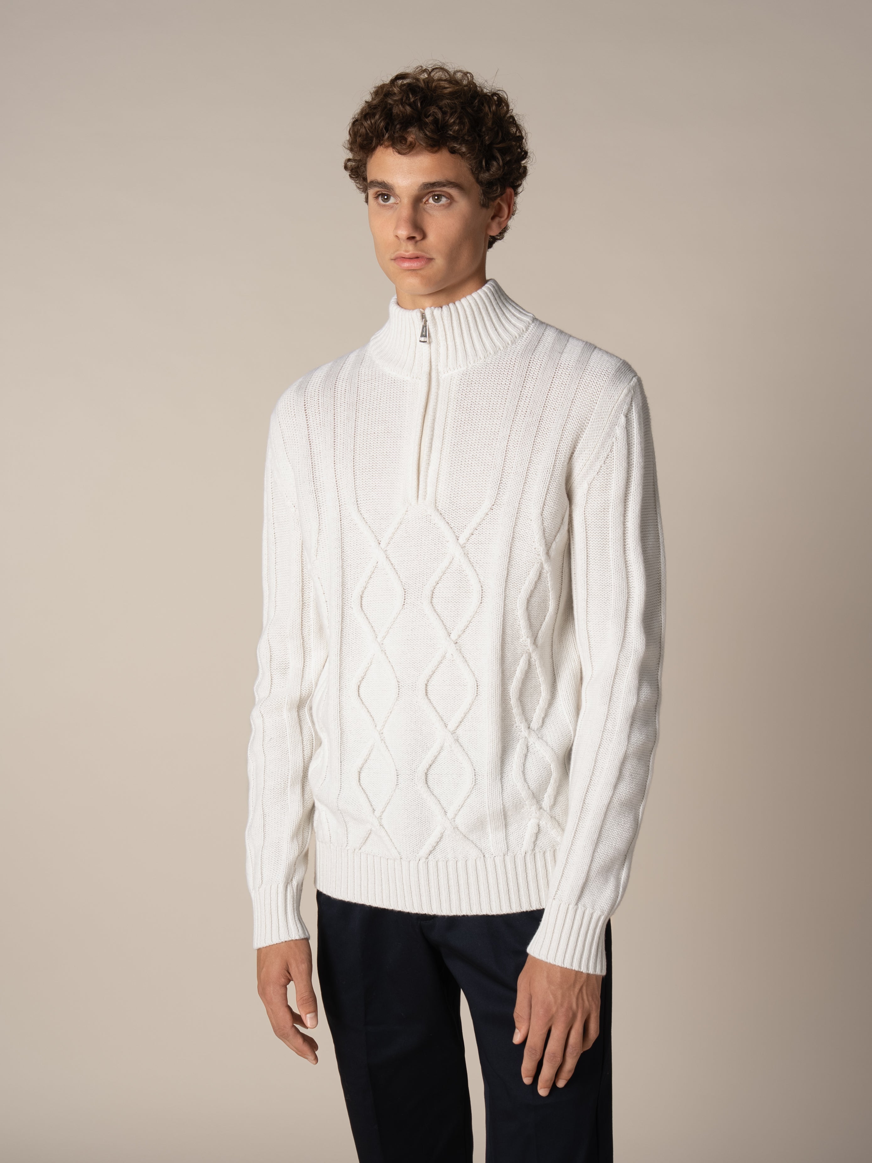 Ivory Wintertime Sweater