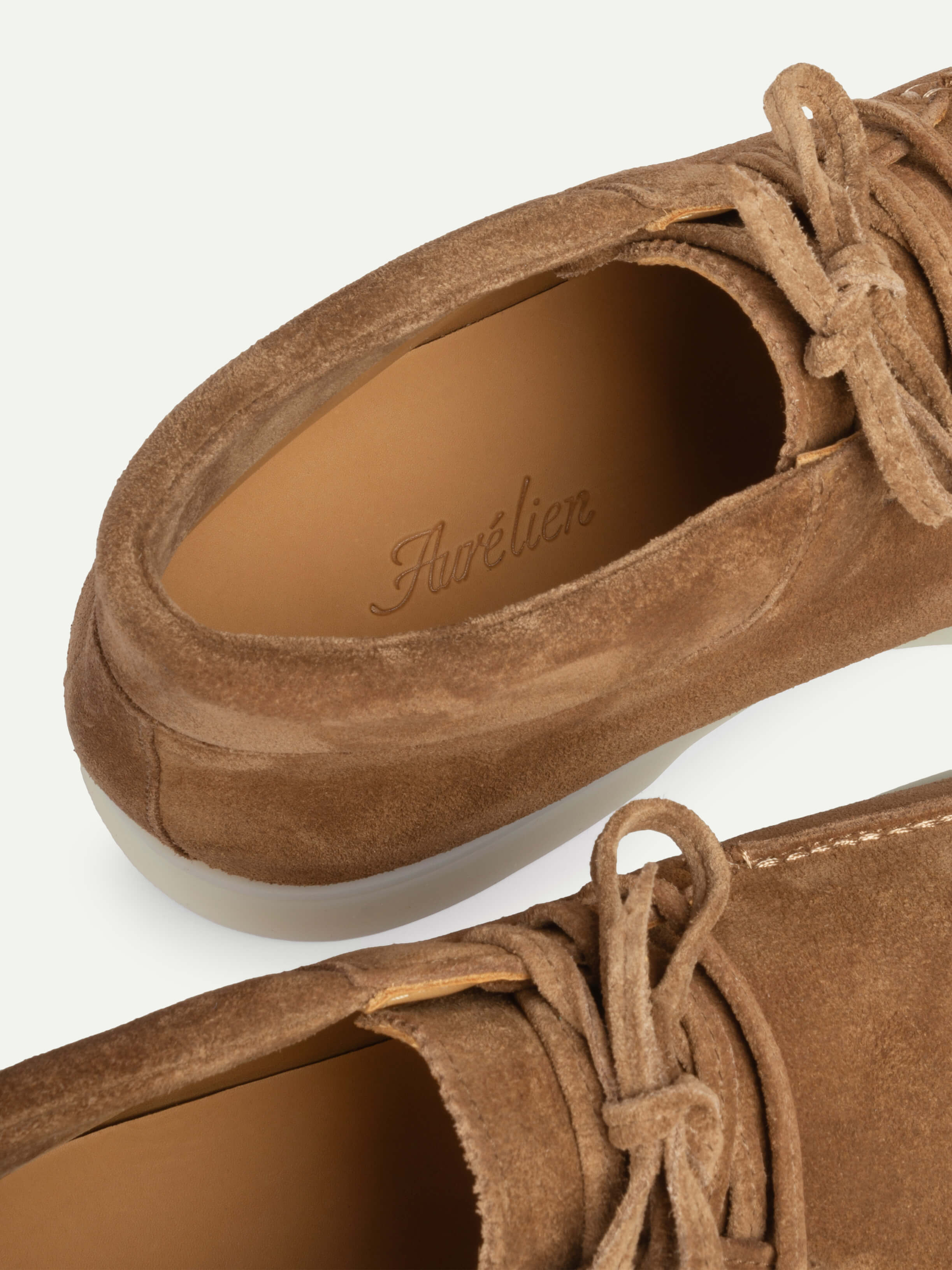 Golden Brown Suede Desert Boot