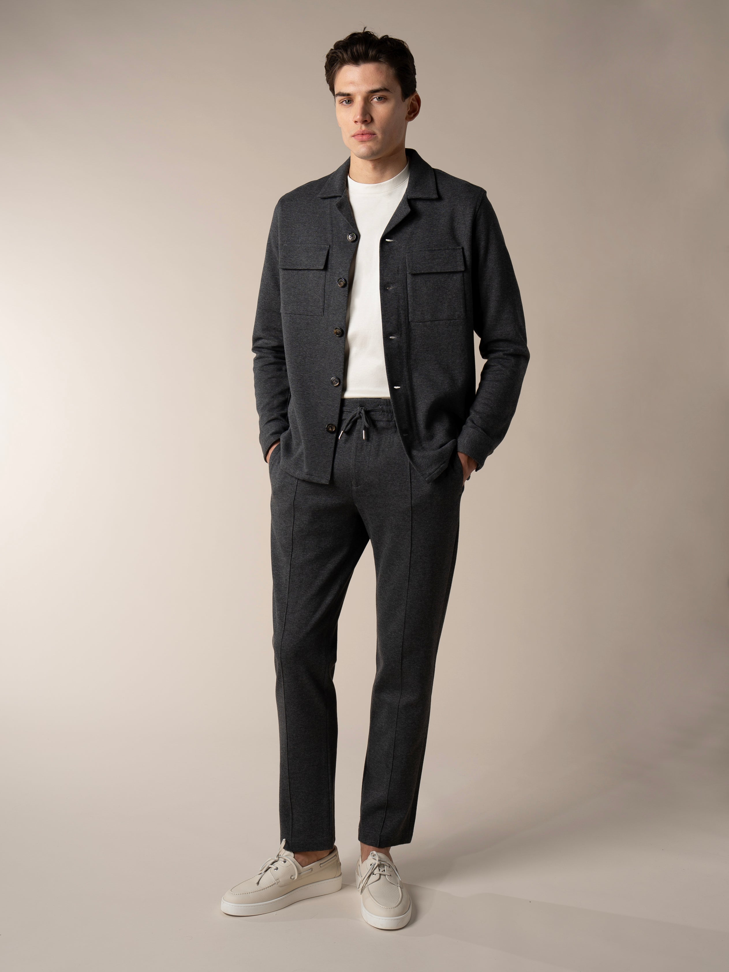 Dark Grey Leisure Trousers