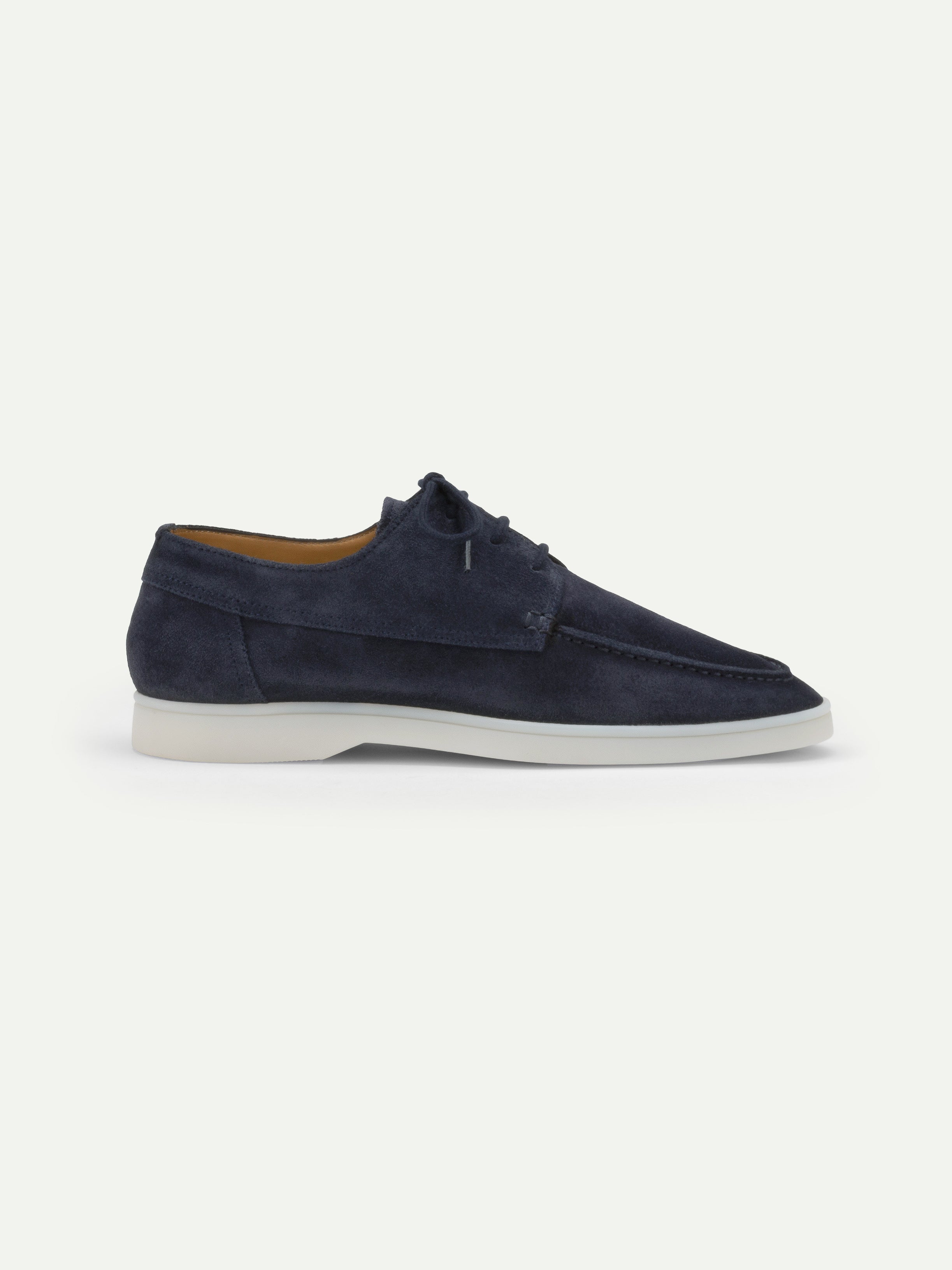 Lady Dark Navy Boat Loafers