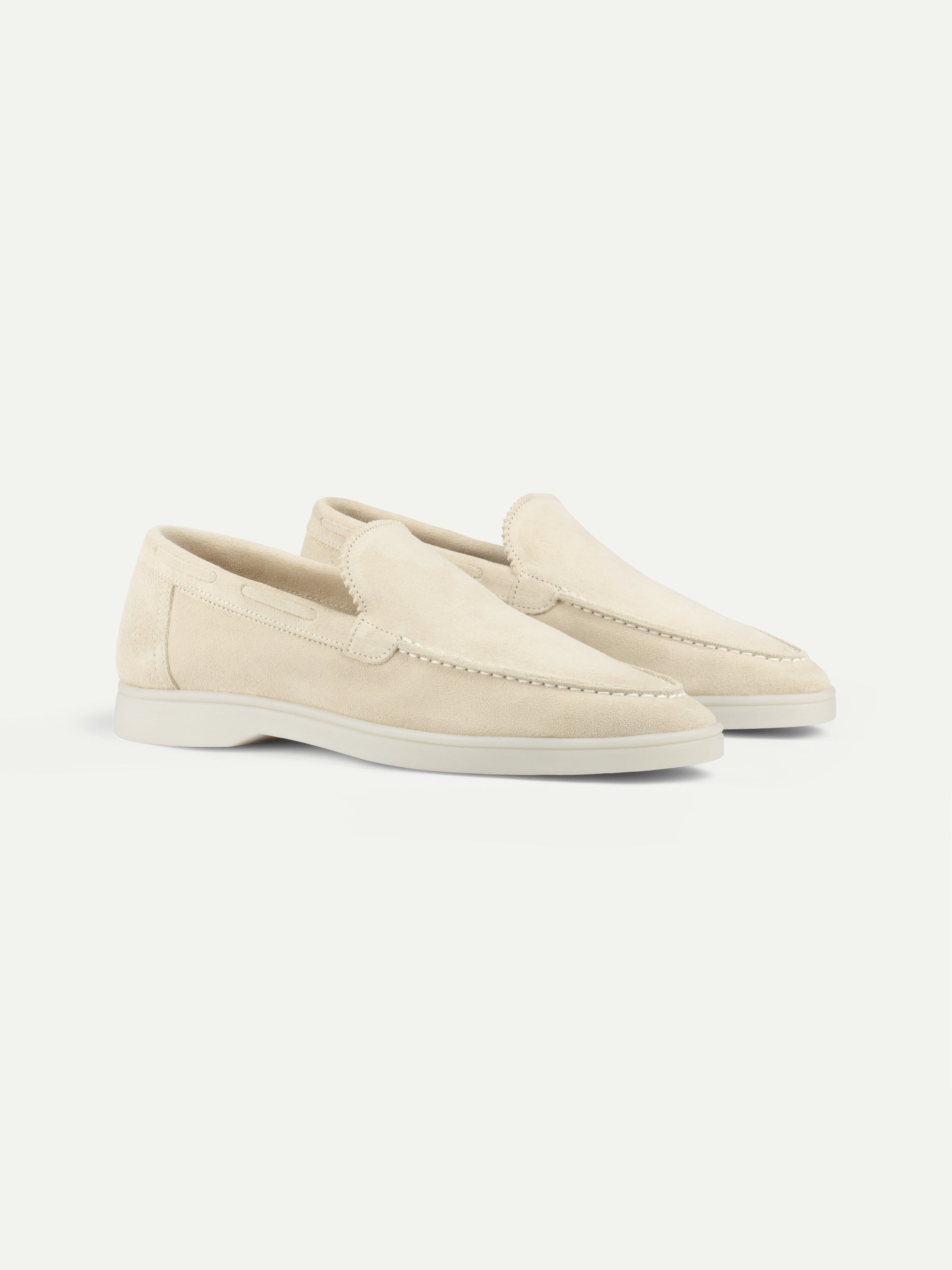 Lady Ecru Yacht Loafers