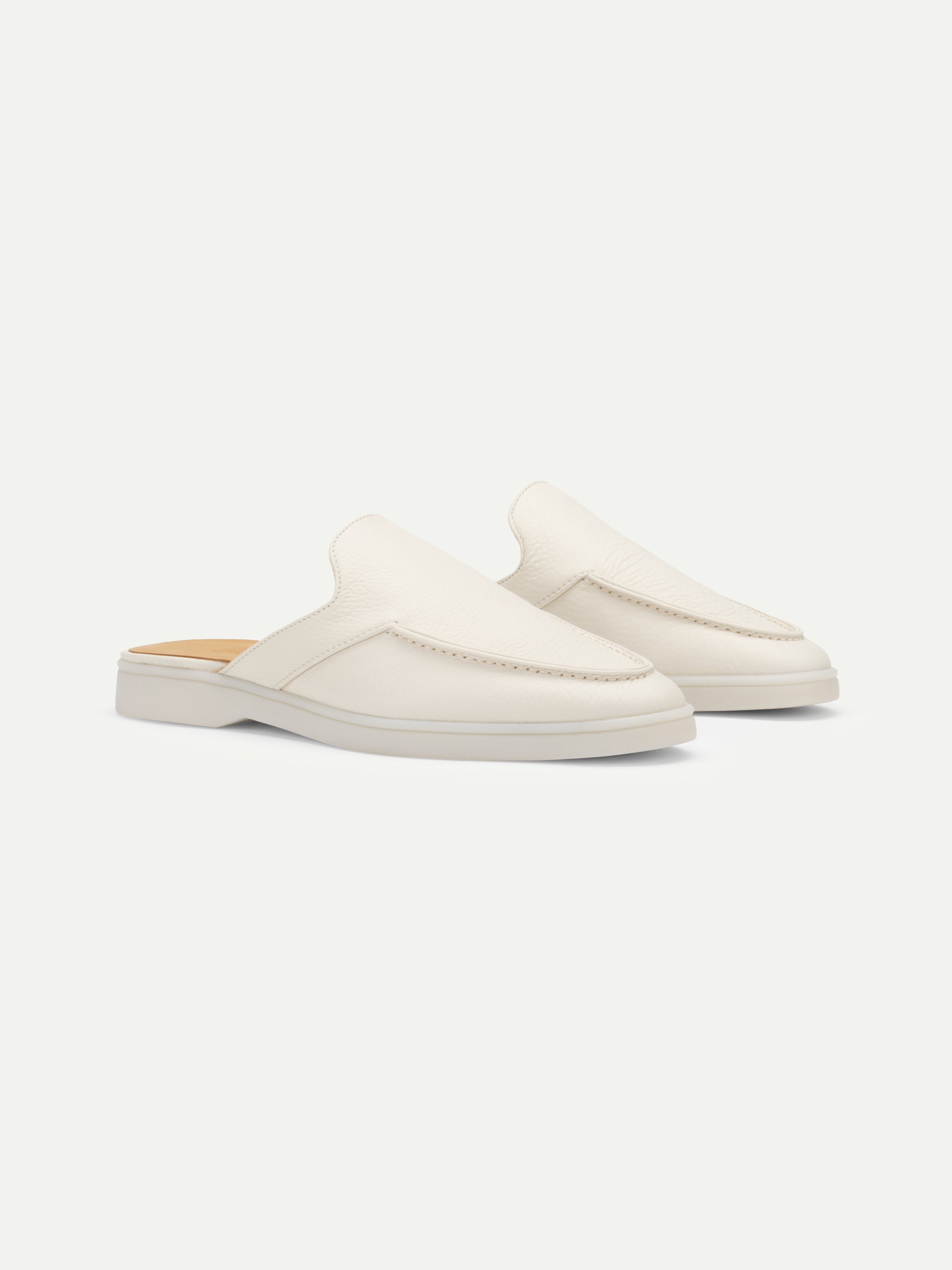 Lady Ivory Grain Yacht Slipper