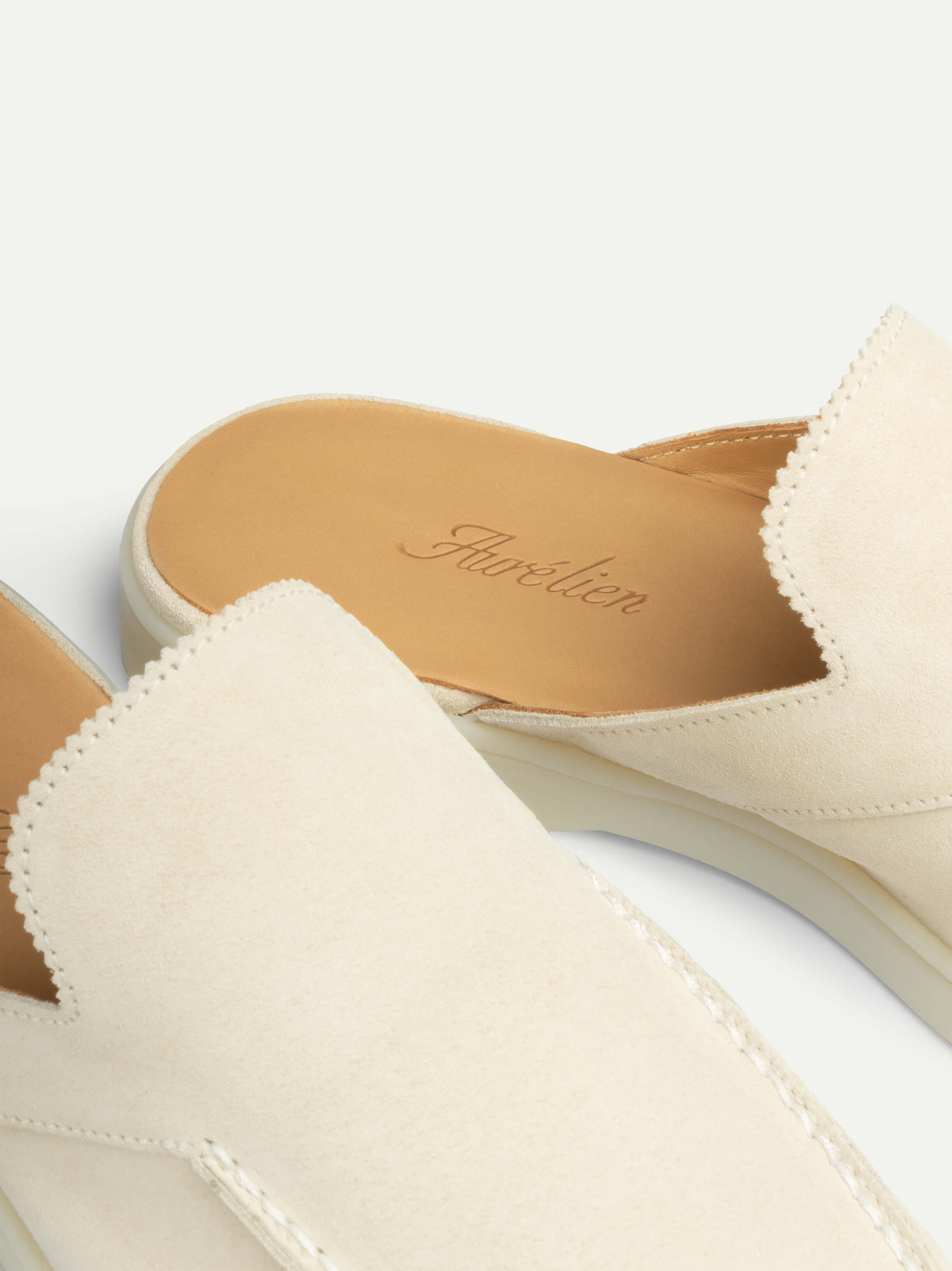 Lady Ecru Yacht Slipper