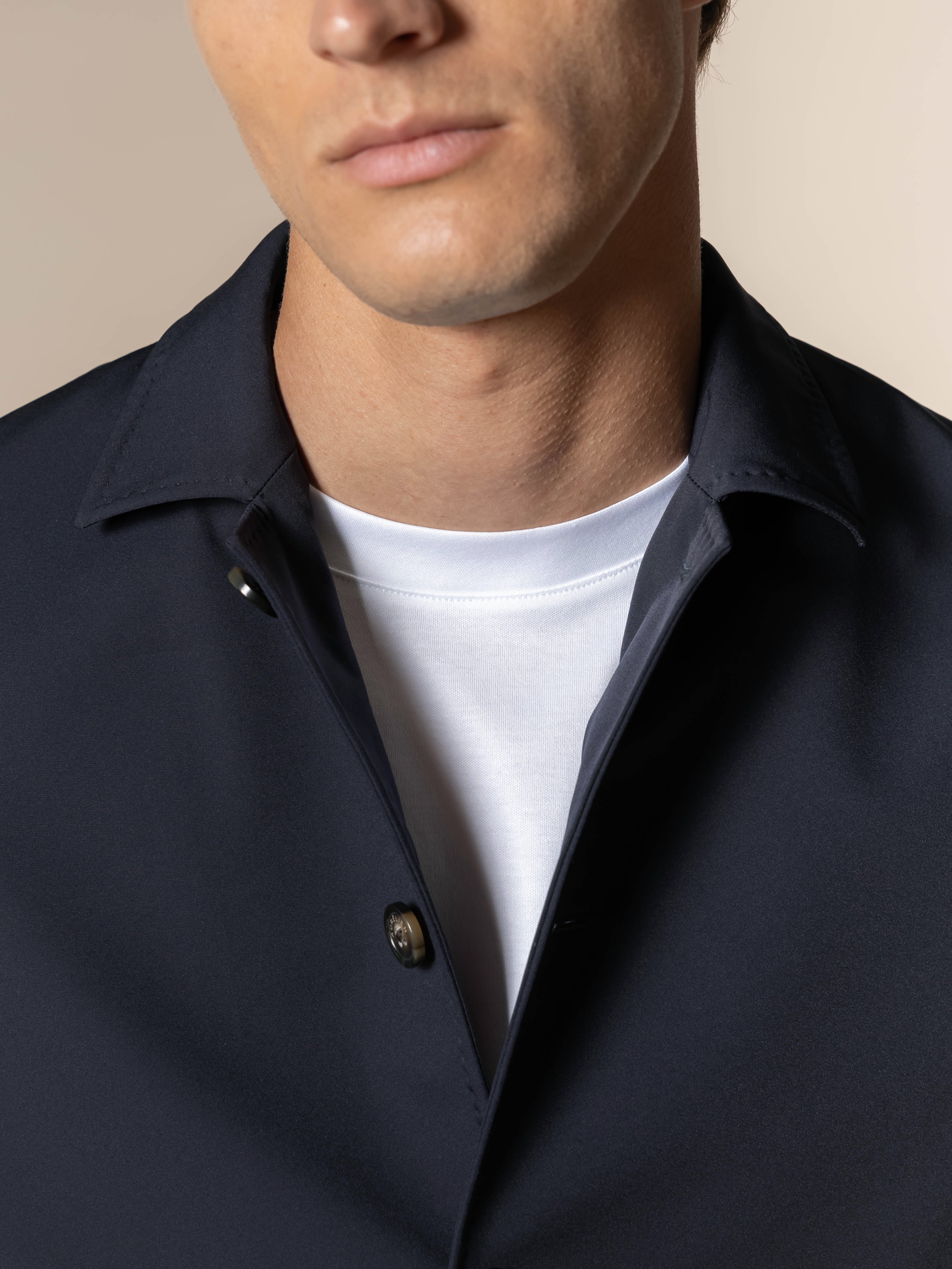 Navy Technical Leisure Blazer