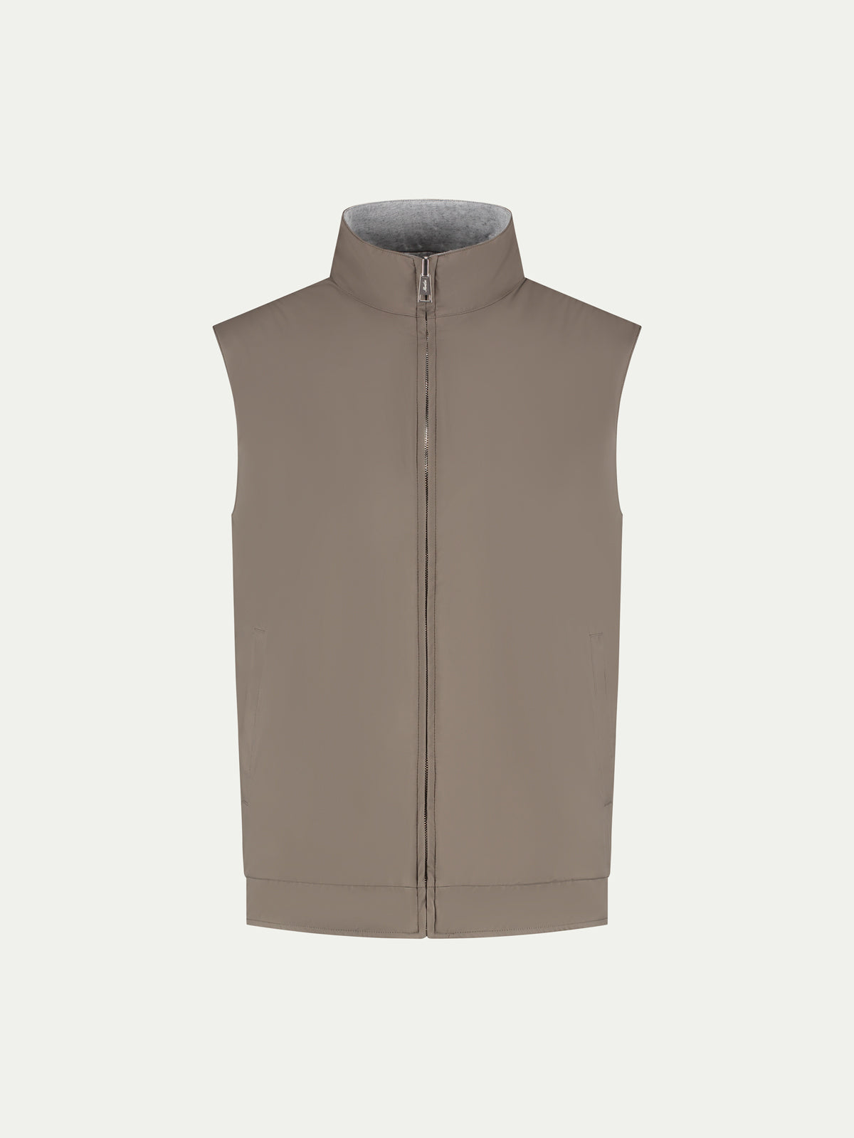 Ash Grey Reversible Resort Body Warmer