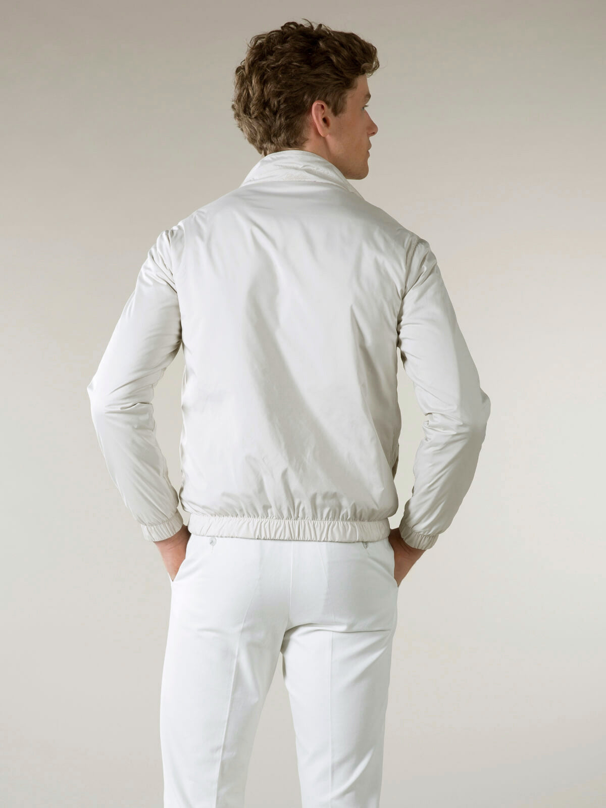 Ecru Reversible Resort Jacket