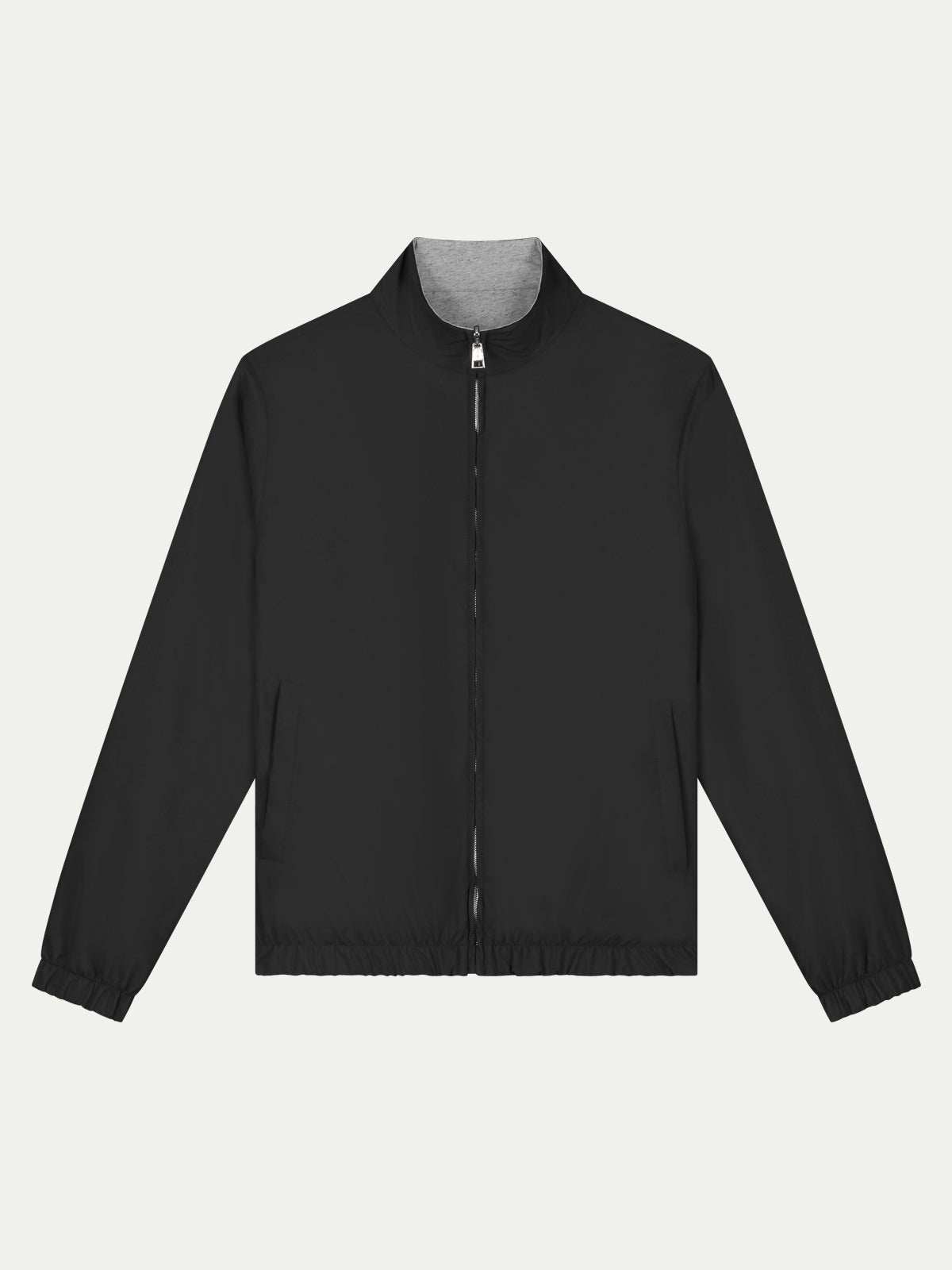 Black Reversible Resort Jacket