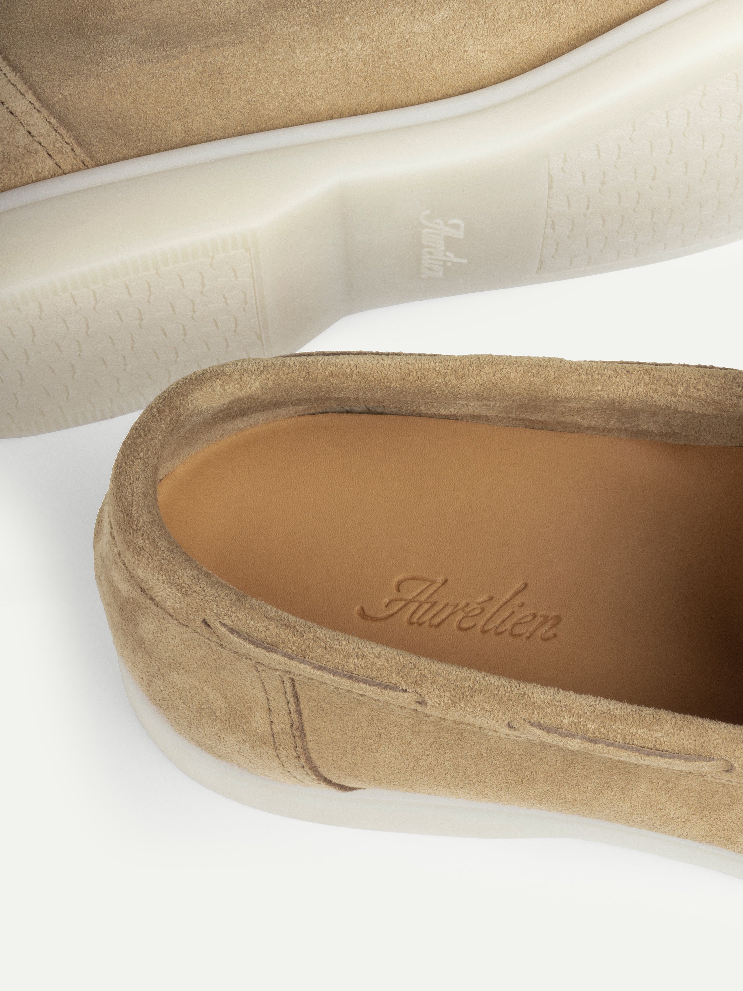 Dark Taupe Yacht Loafers