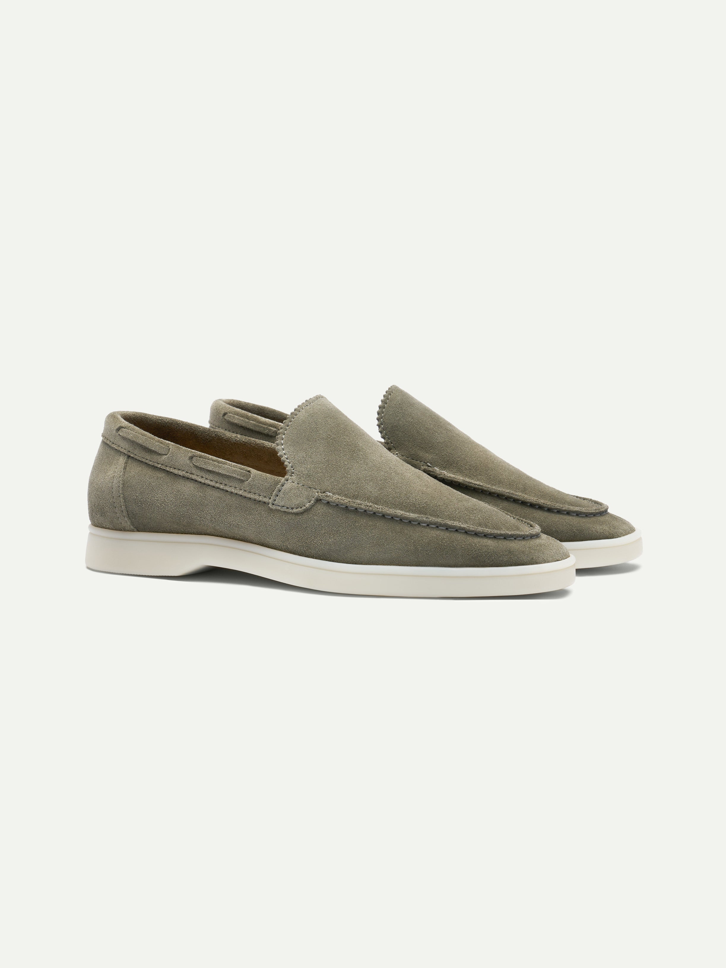 Lady Pistache Yacht Loafers
