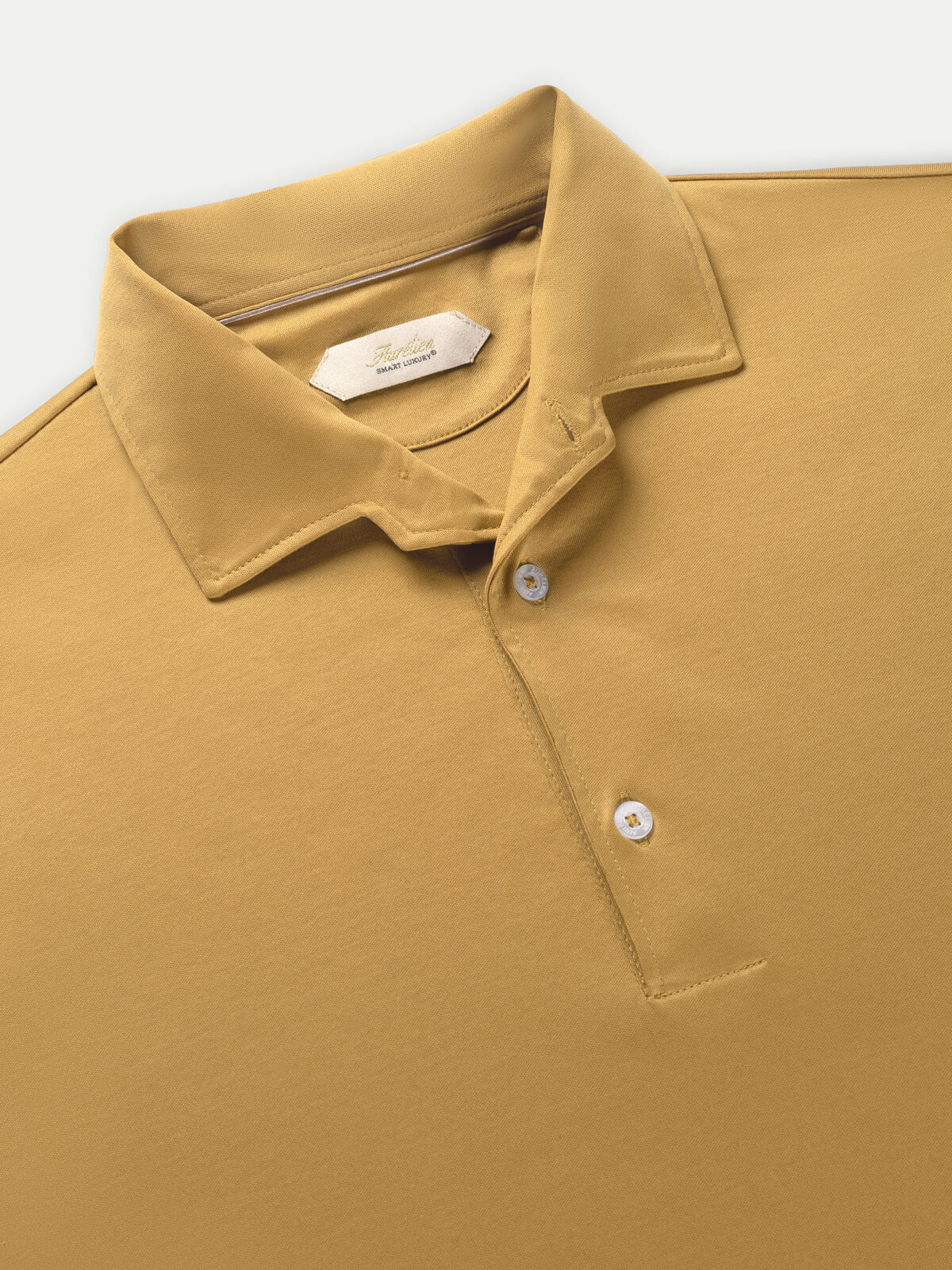 AUR1 Longsleeve Polo Saffron