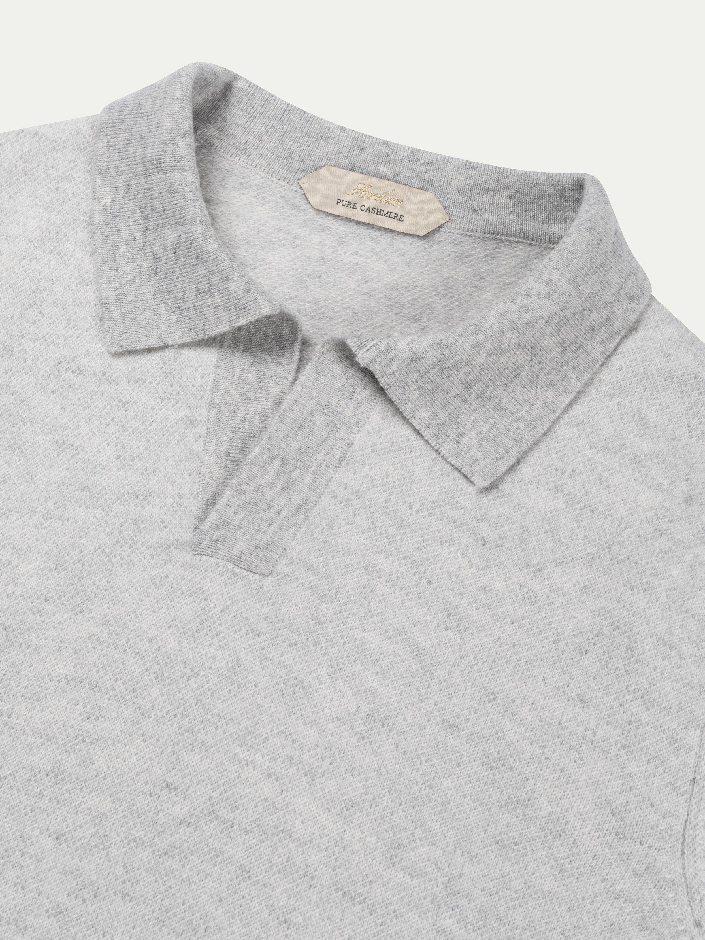Light Grey Jaquard Polo
