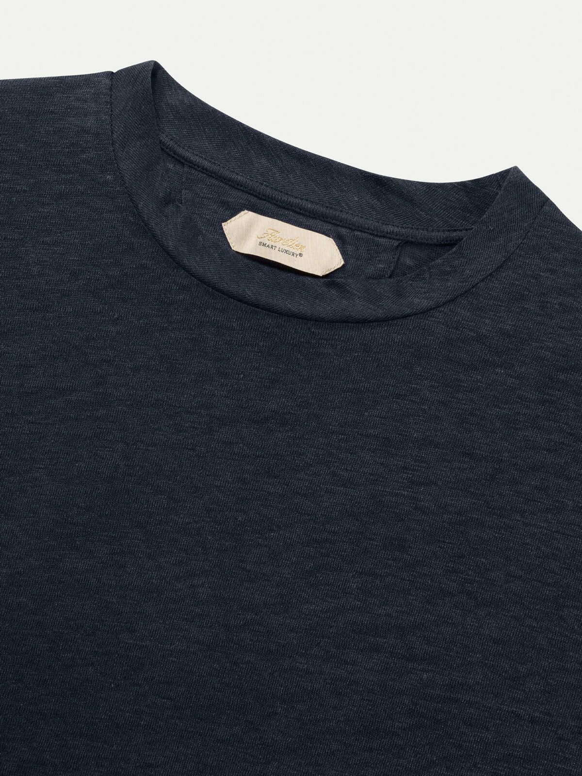 Navy Linen City T-shirt
