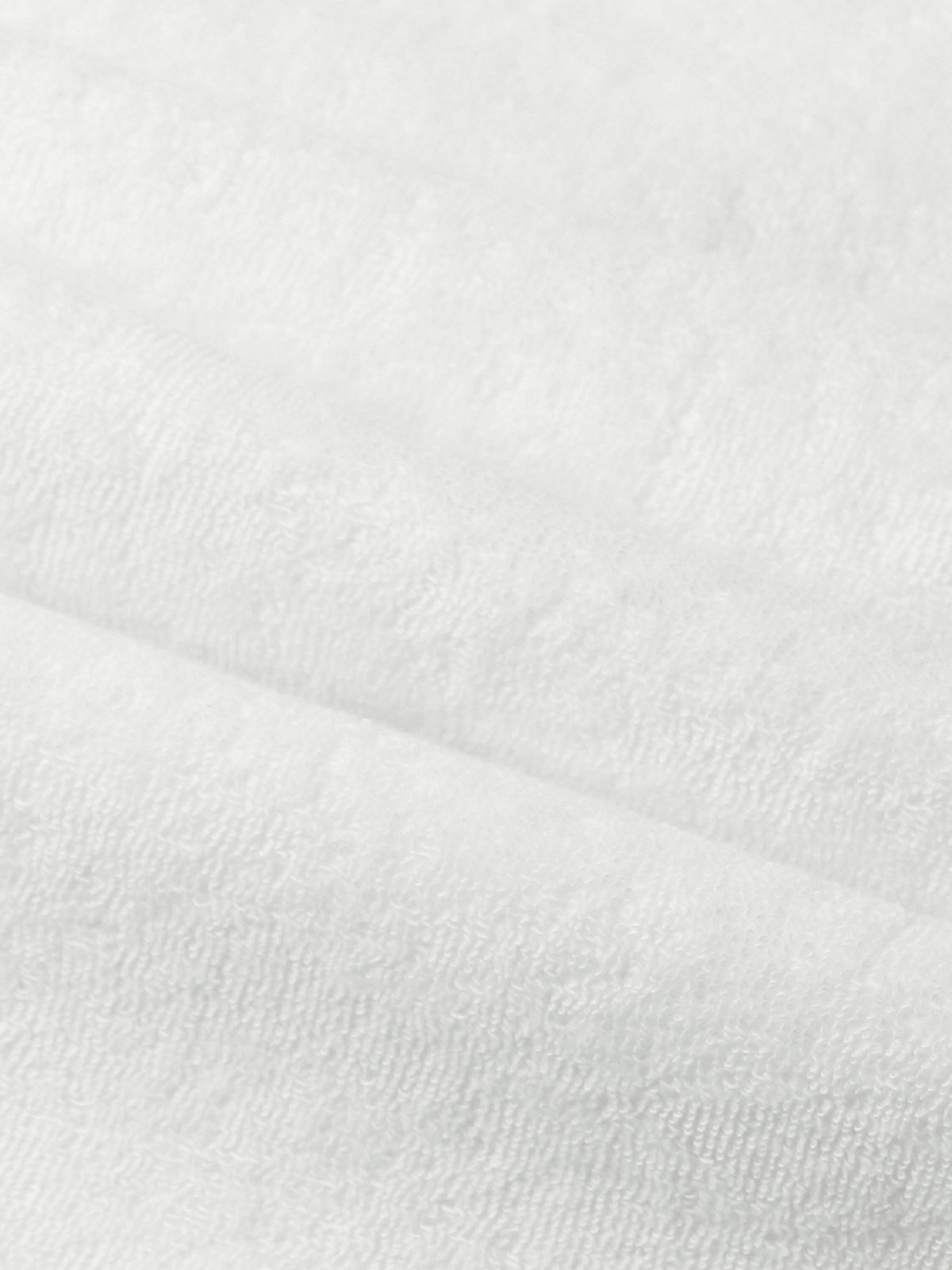 White Terry Towelling T-Shirt