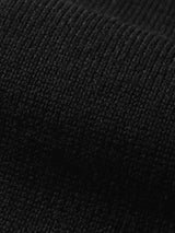 Extrafine Merino Crew Neck Sweater Black Aurelien
