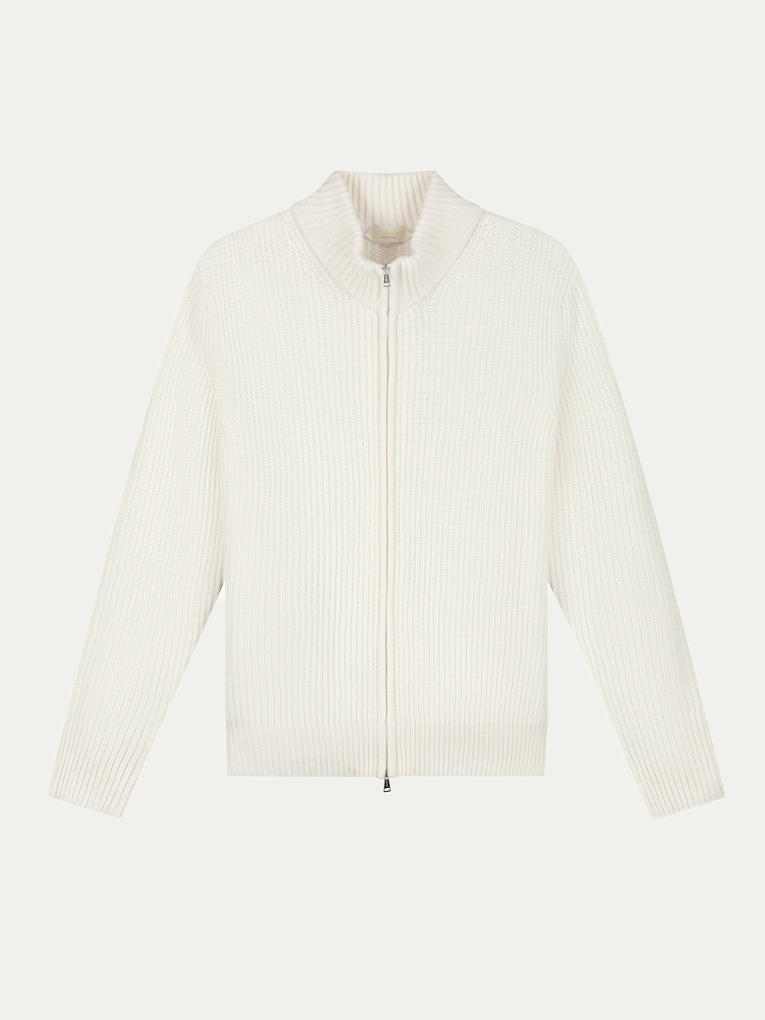 Ivory Alpine Ribbed Vest