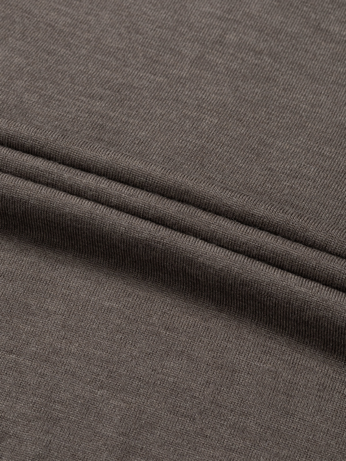 Extrafine Merino Zipper Vest Ash Grey