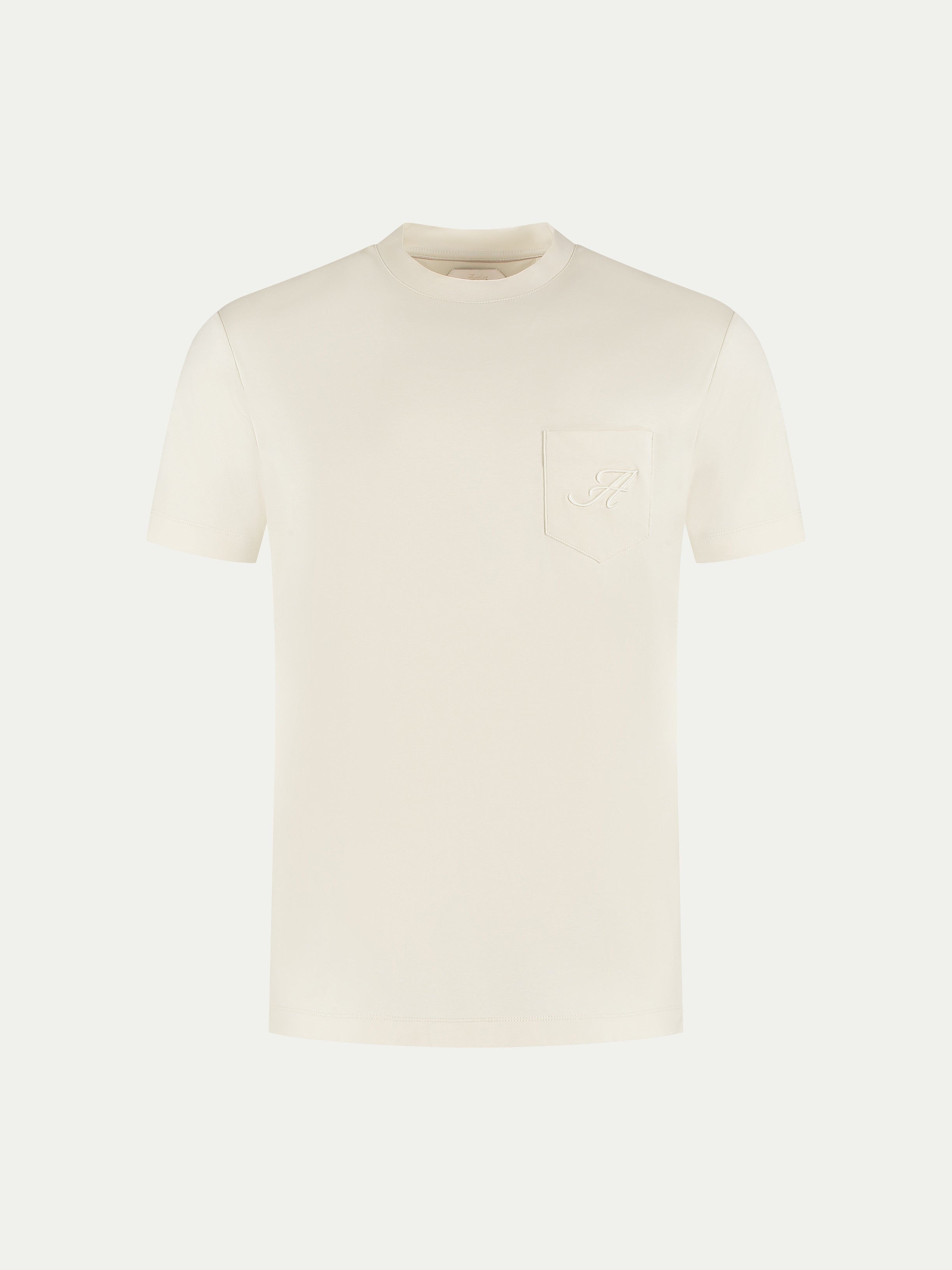 AUR1 Pocket T-Shirt Ecru