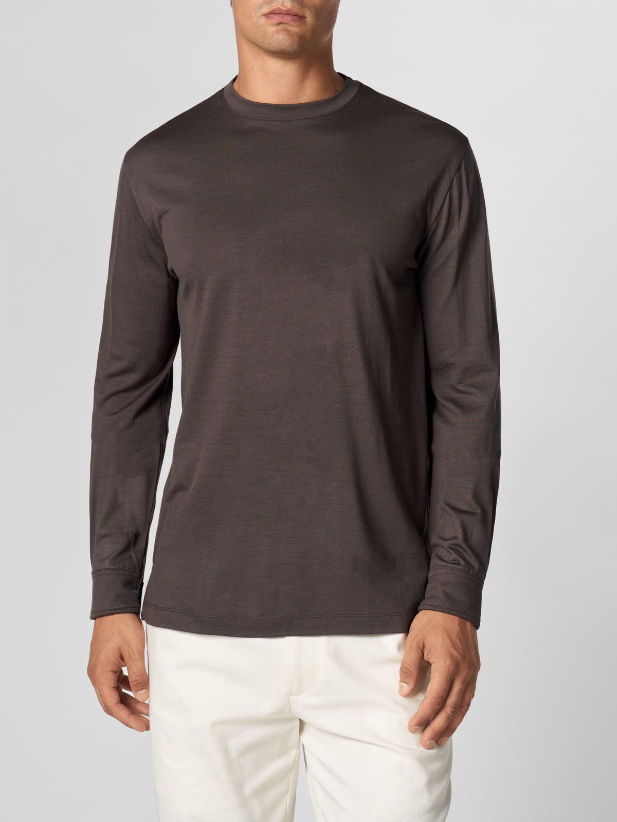 Taupe Wool Longsleeve