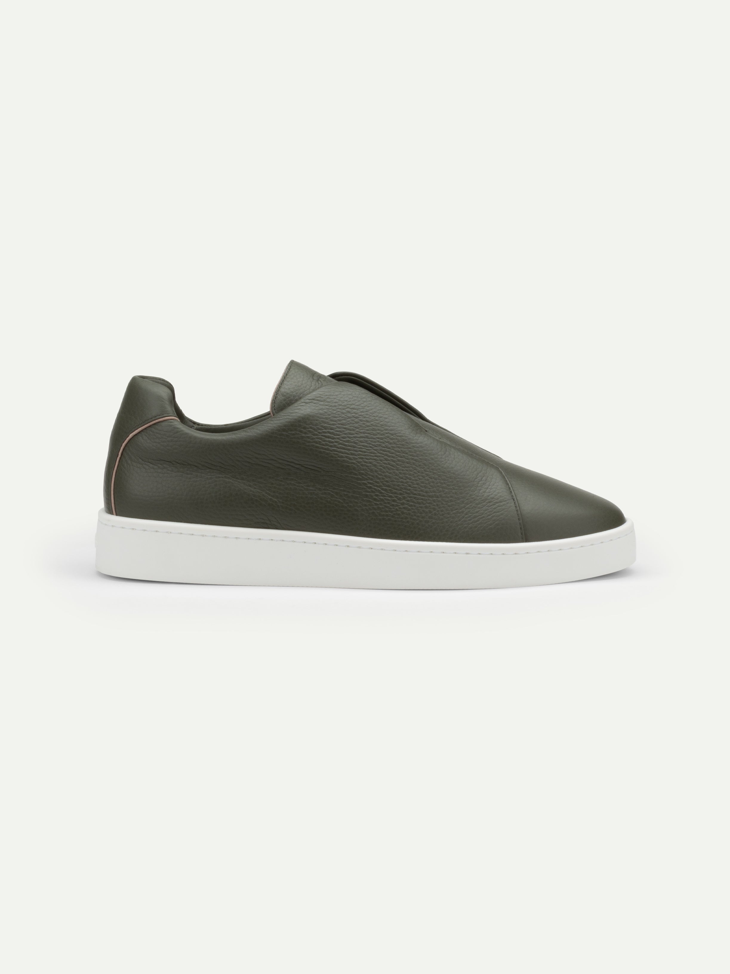 Classic Green Grain AUR3 Sneaker
