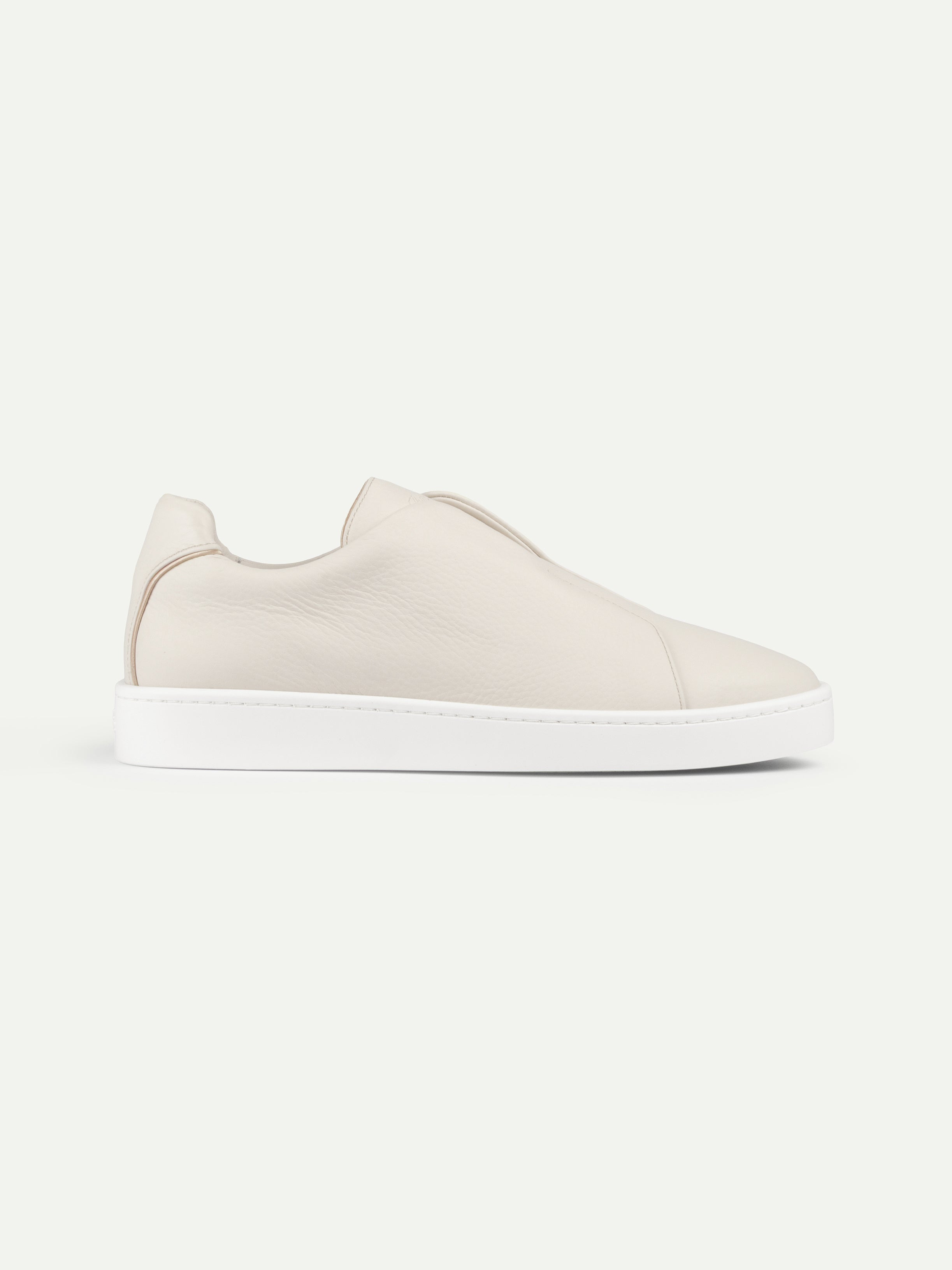 Ivory Grain AUR3 Sneaker