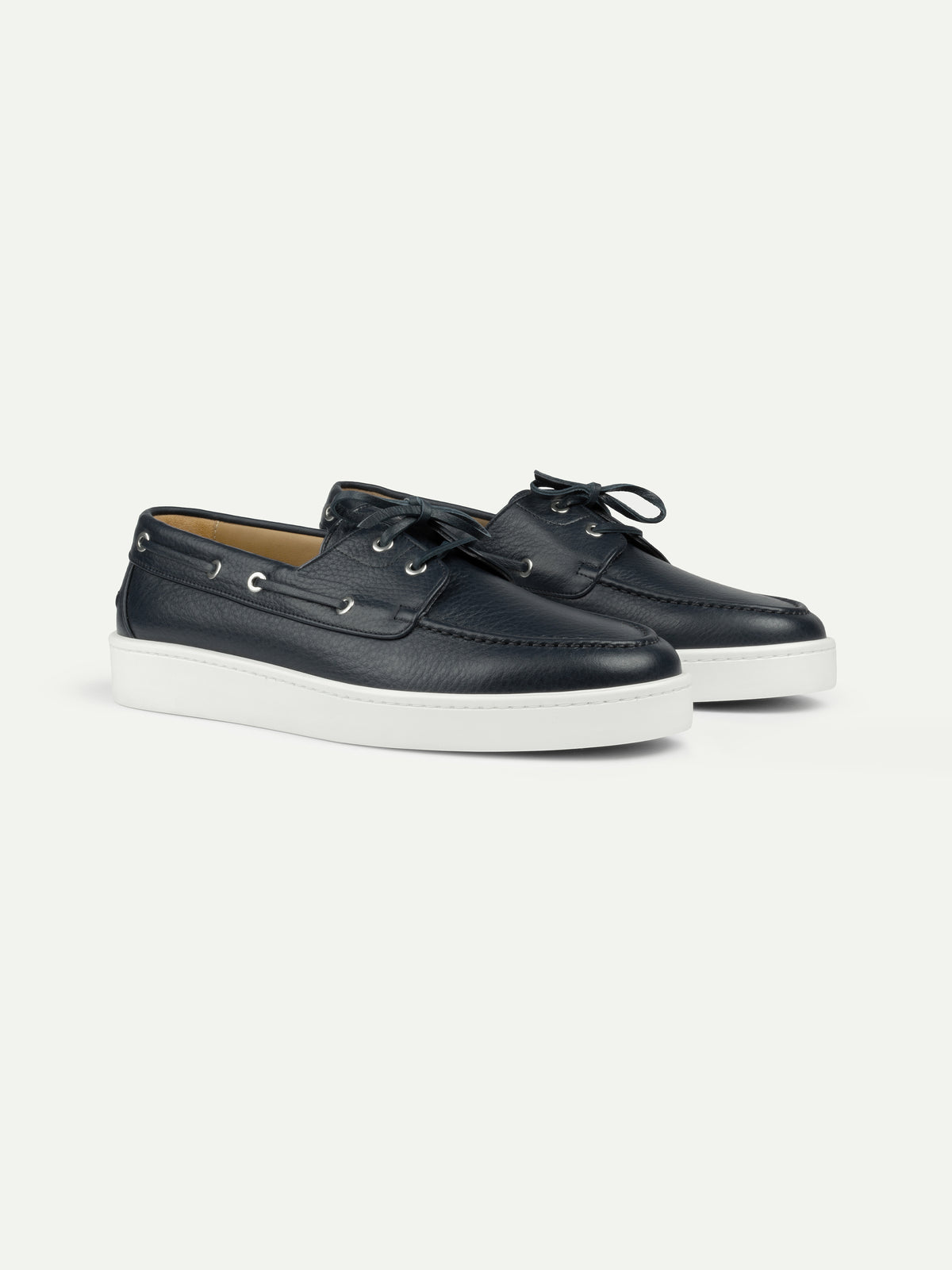 Navy Boat Sneaker