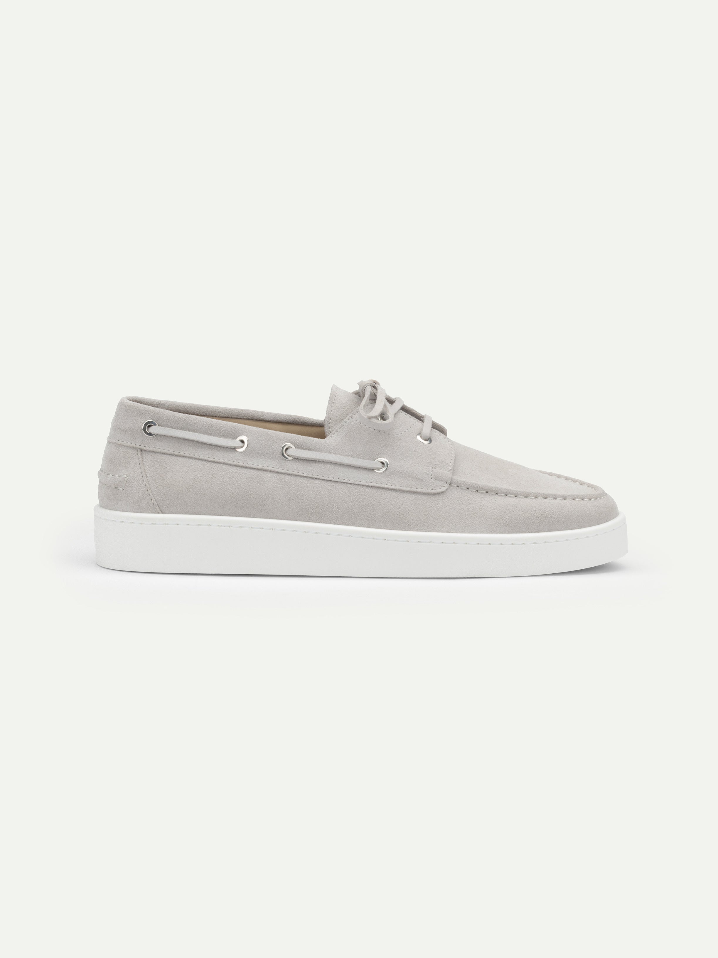 Classic Grey Boat Sneaker