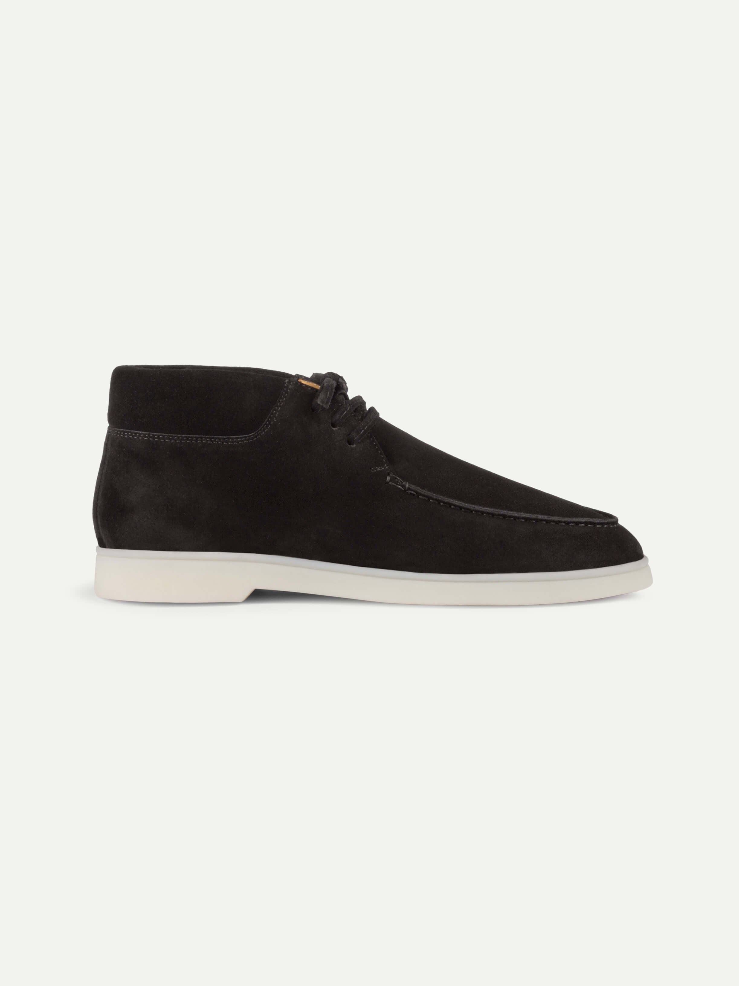 Black Suede Desert Boot