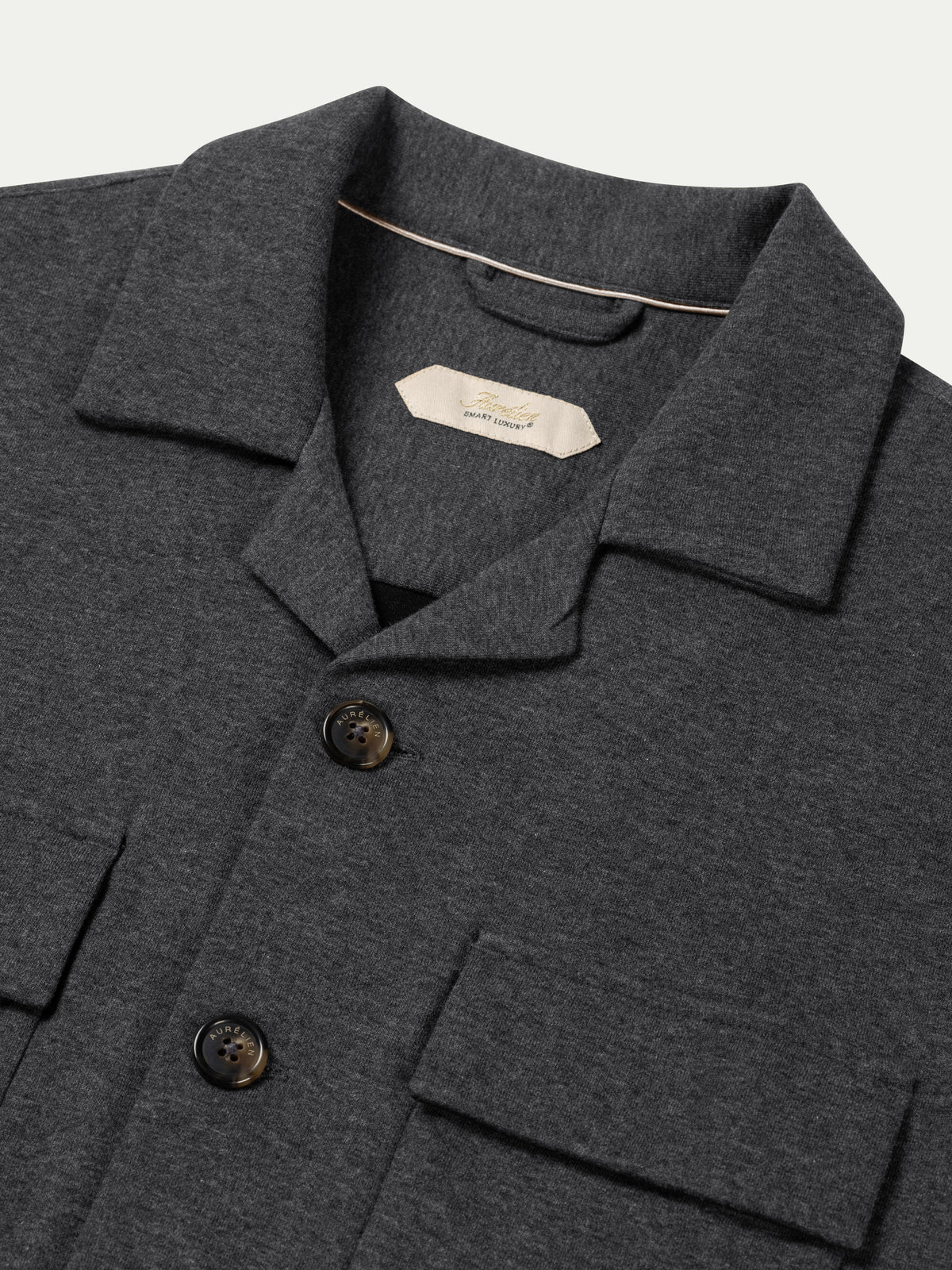 Dark Grey Leisure Overshirt
